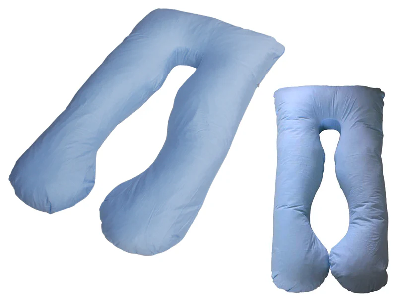 Pregnancy Pillow Maternity Support U SHAPE - BLUE - Image 3