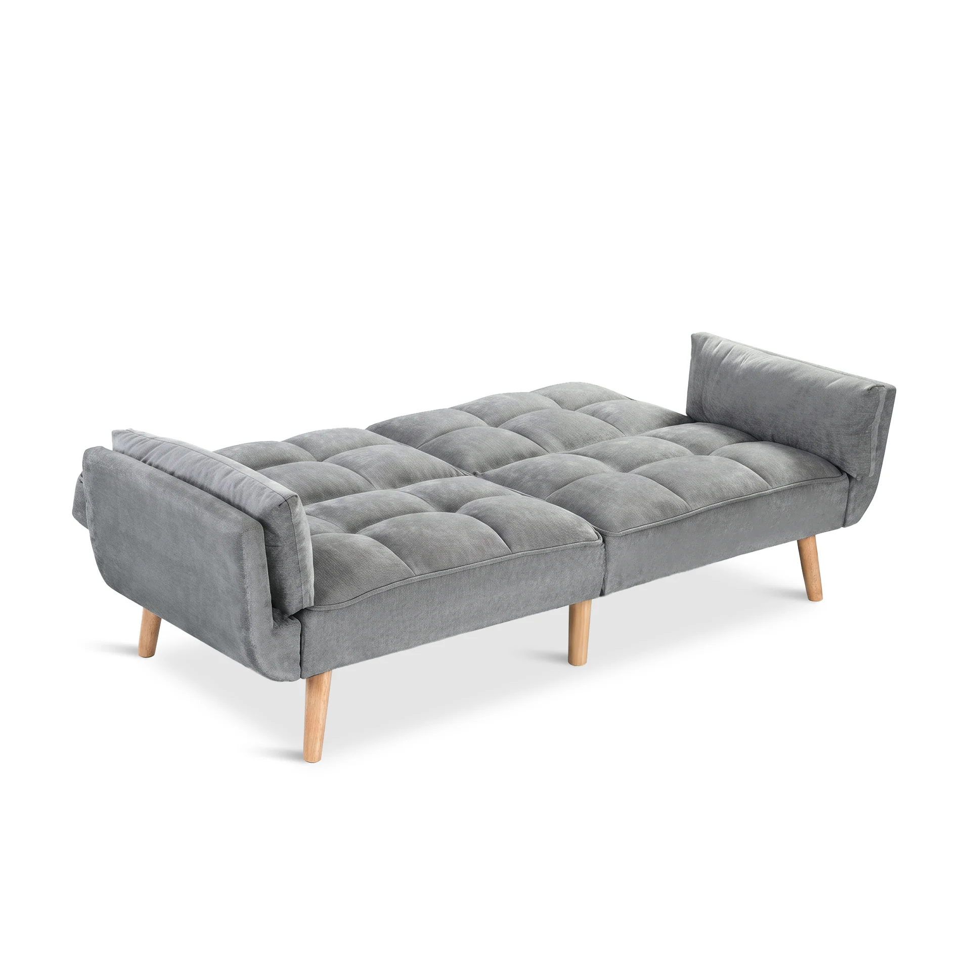 Puna 3 Seater Sofa Bed - Dark Grey - Image 12