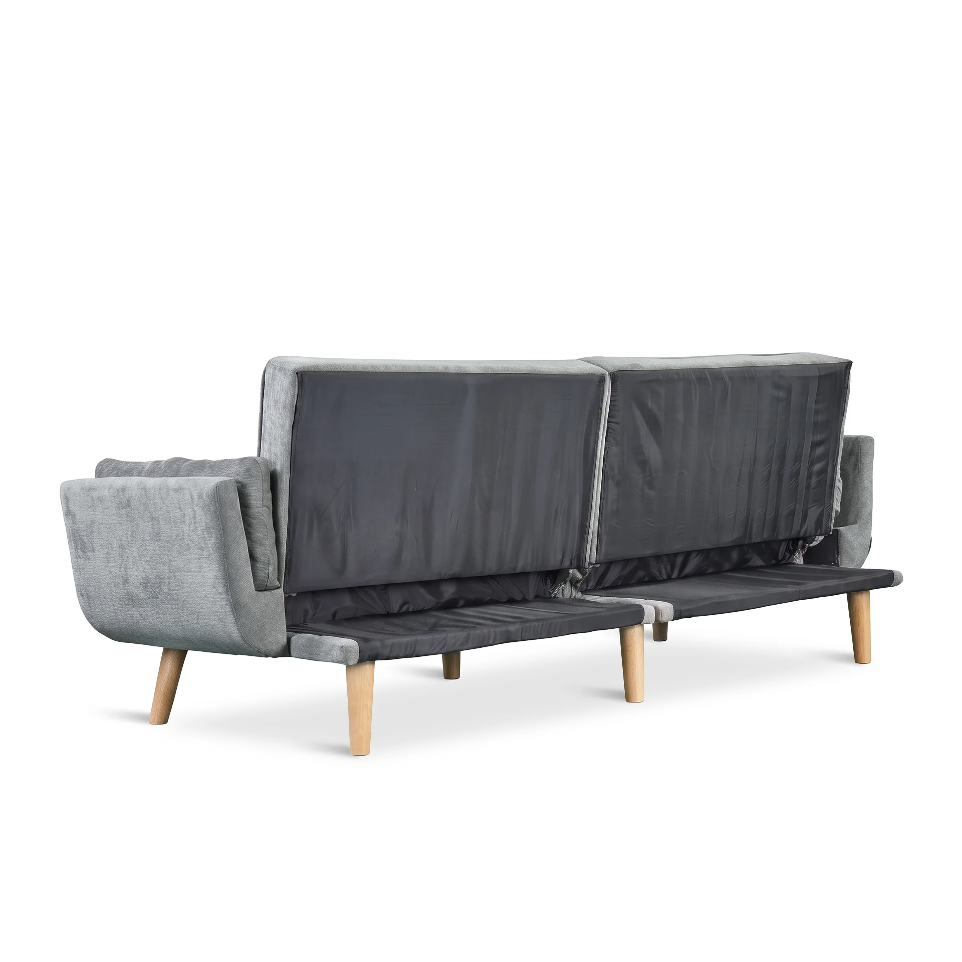 Puna 3 Seater Sofa Bed - Dark Grey - Image 13