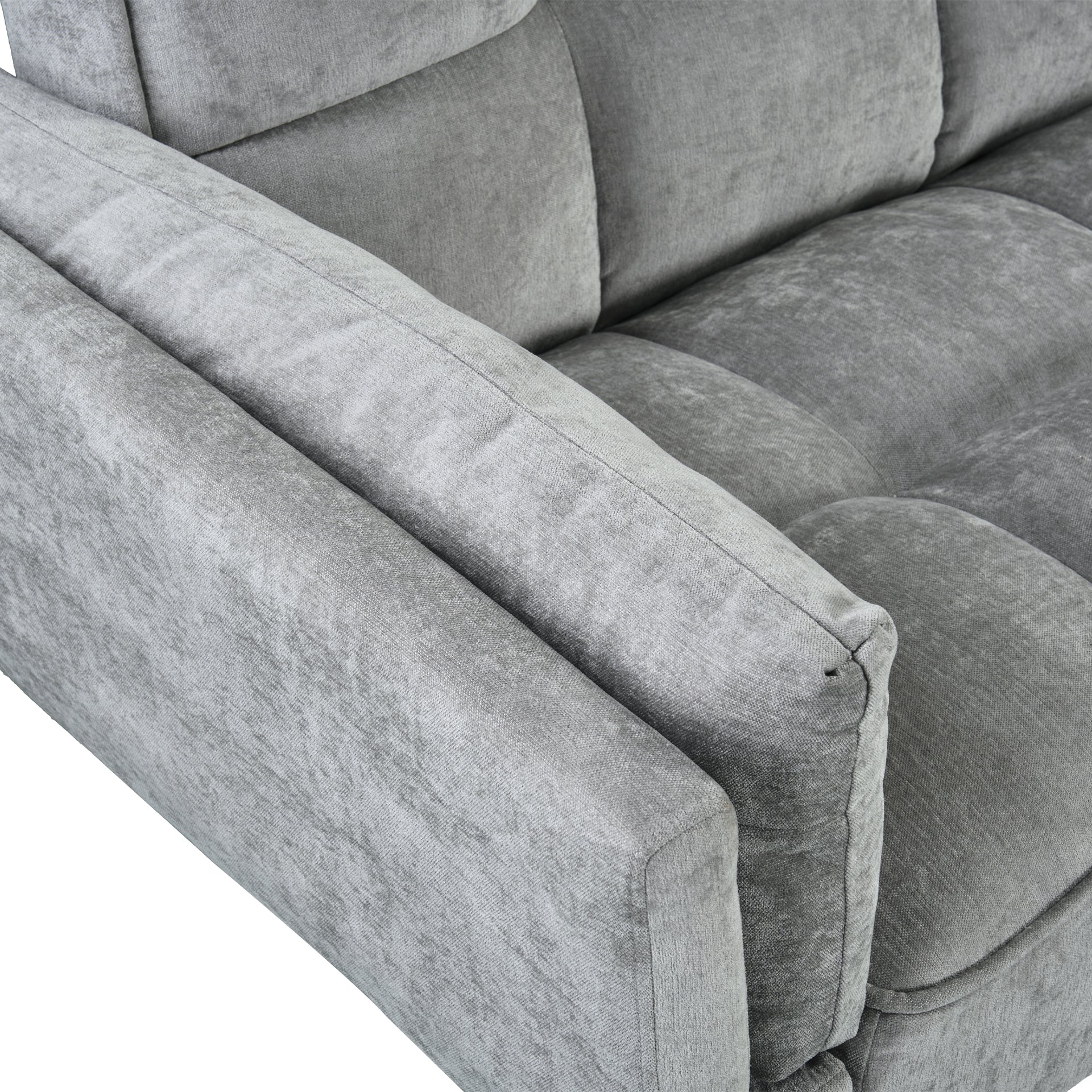 Puna 3 Seater Sofa Bed - Dark Grey - Image 14