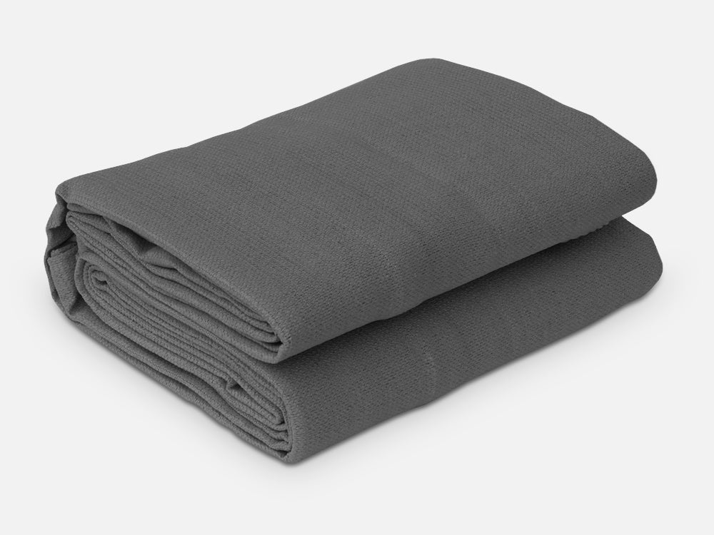 Rectangle Shade Sail 3m x 4m - CHARCOAL - Image 3