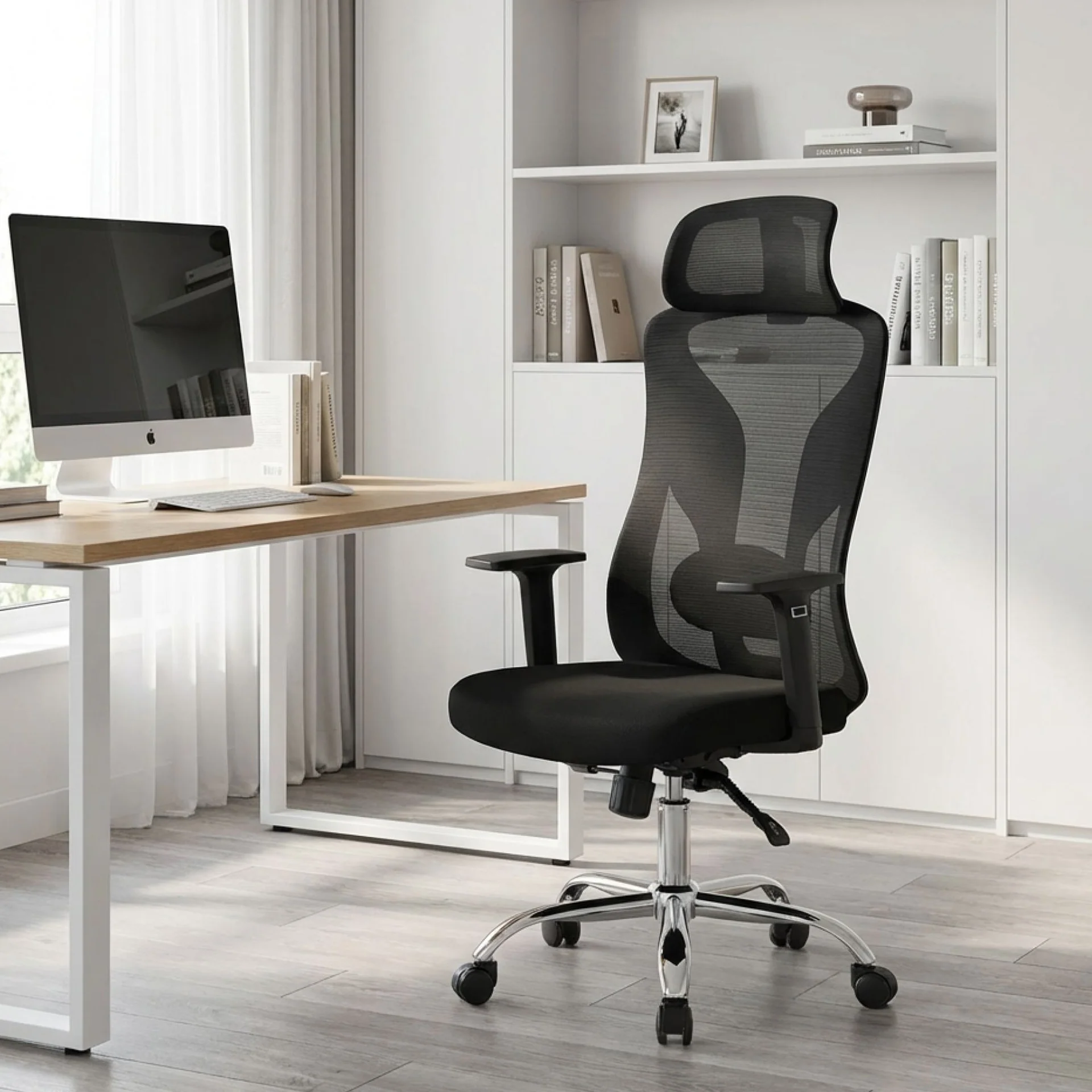 Ricky Office Chair - Black - Image 8