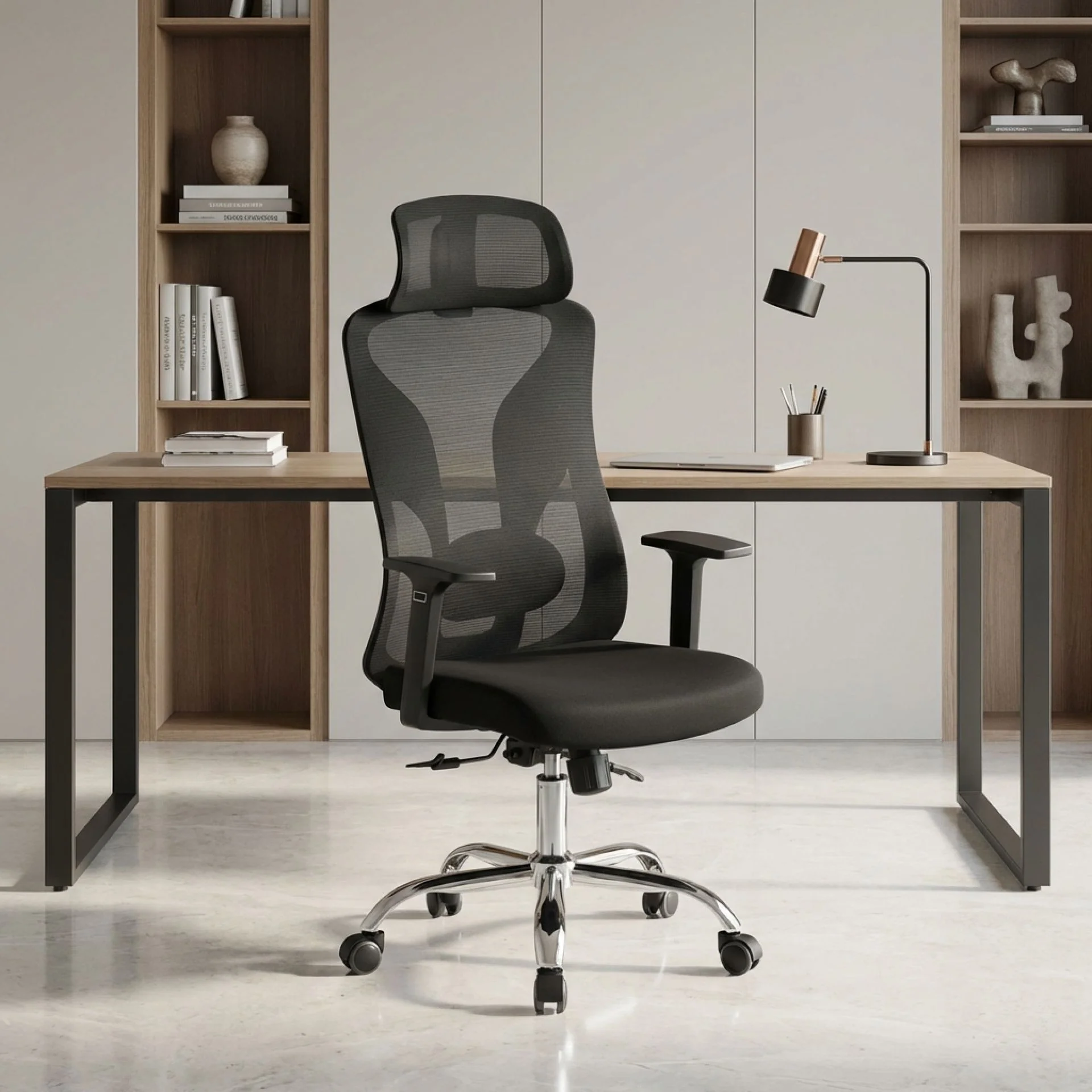 Ricky Office Chair - Black - Image 9