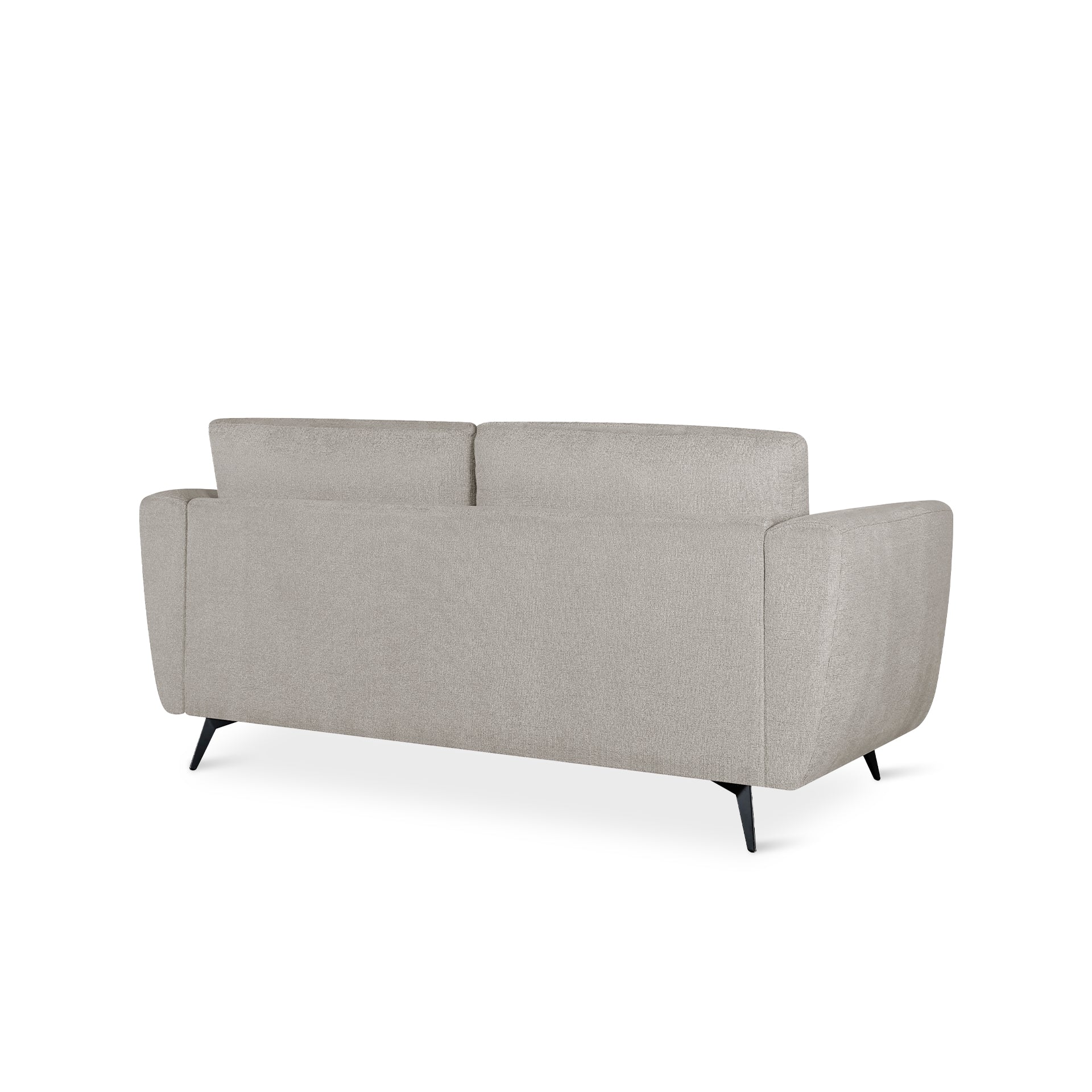 Rivel Chenille 2 Seater Sofa - Beige - Image 11