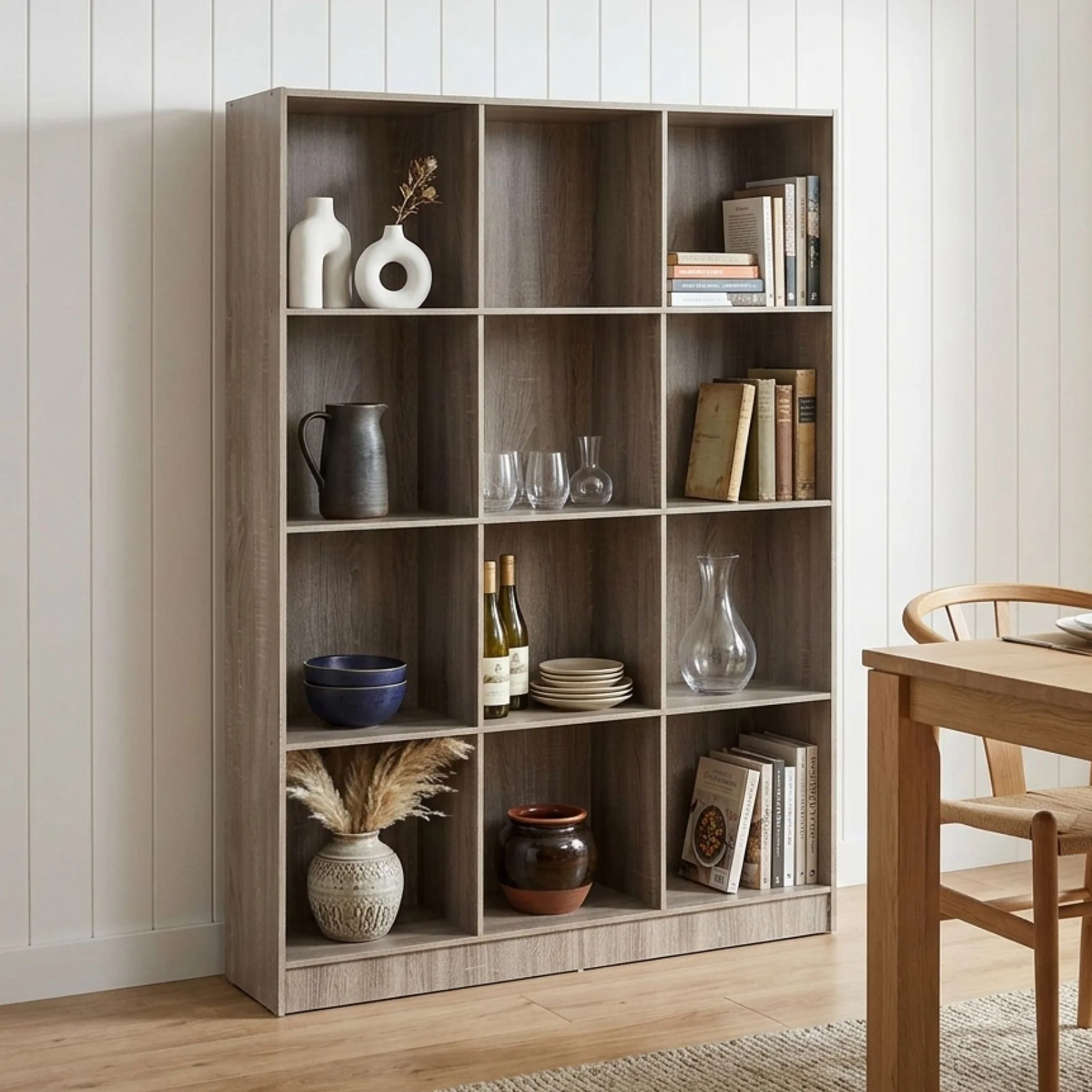 Riwaka Bookshelf Storage Shelf - Sonama Oak - Image 3