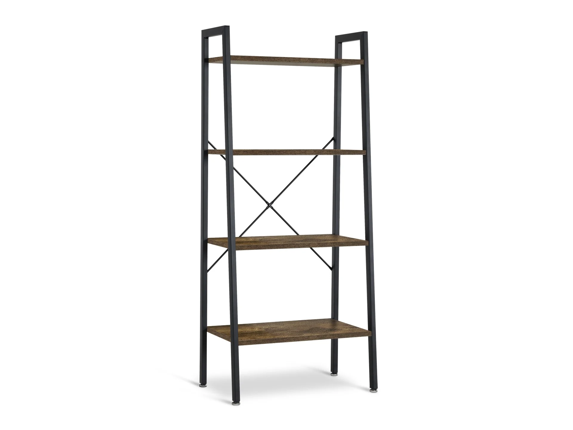 Roan 4 Tier Ladder Shelf - Black - Image 2