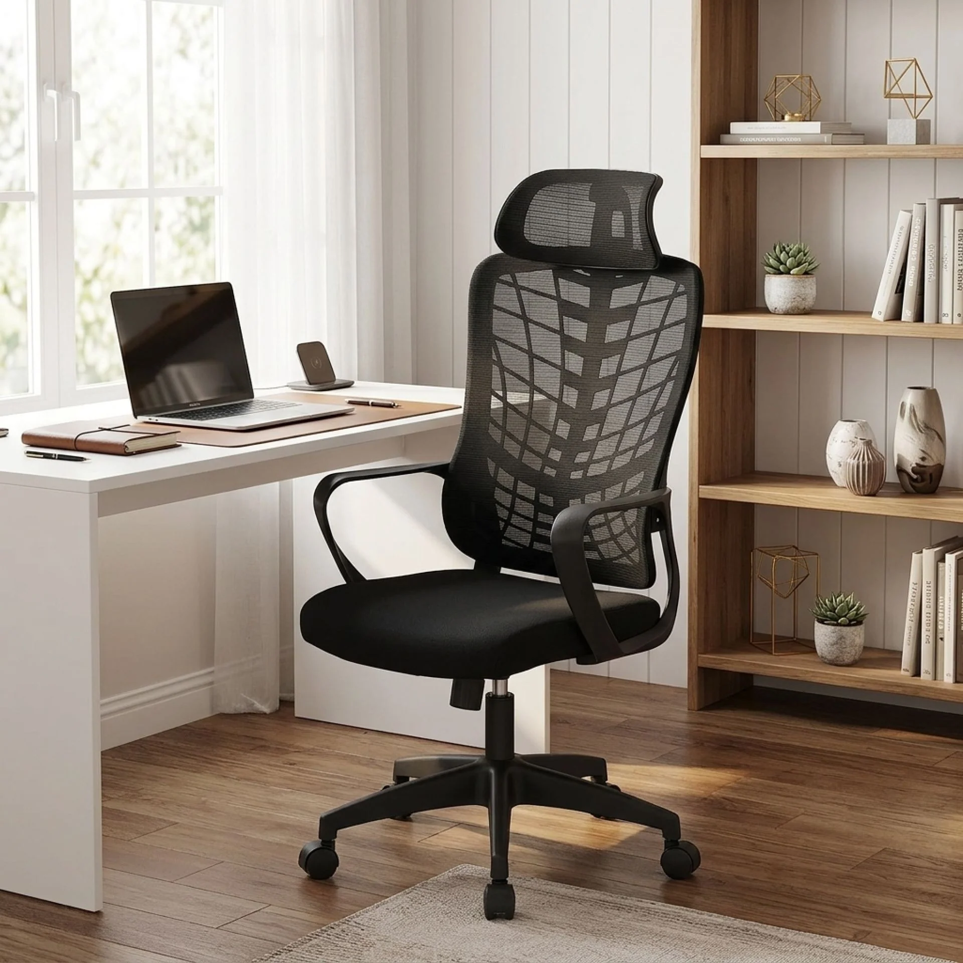 Rohan Office Chair - Black - Image 2