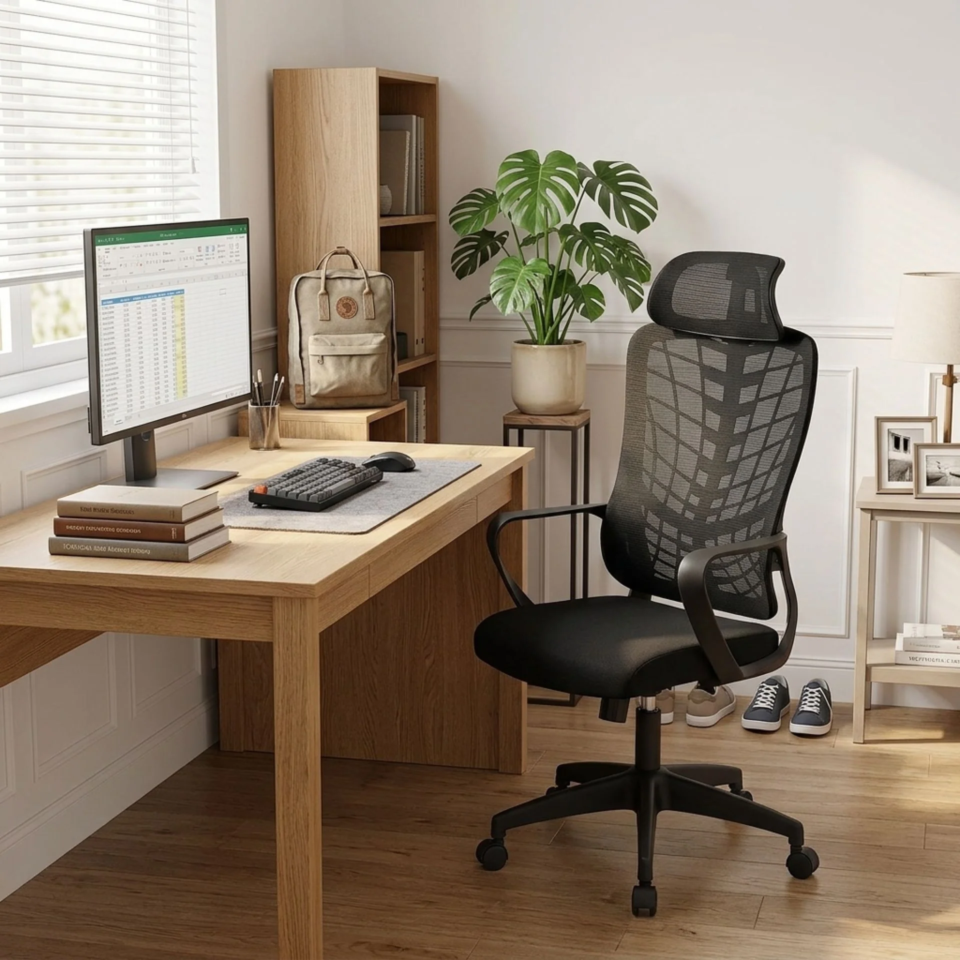 Rohan Office Chair - Black - Image 3