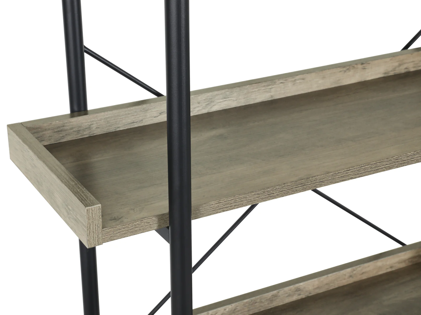 RUDOLF 5 Tier Bookshelf - OAK - Image 5