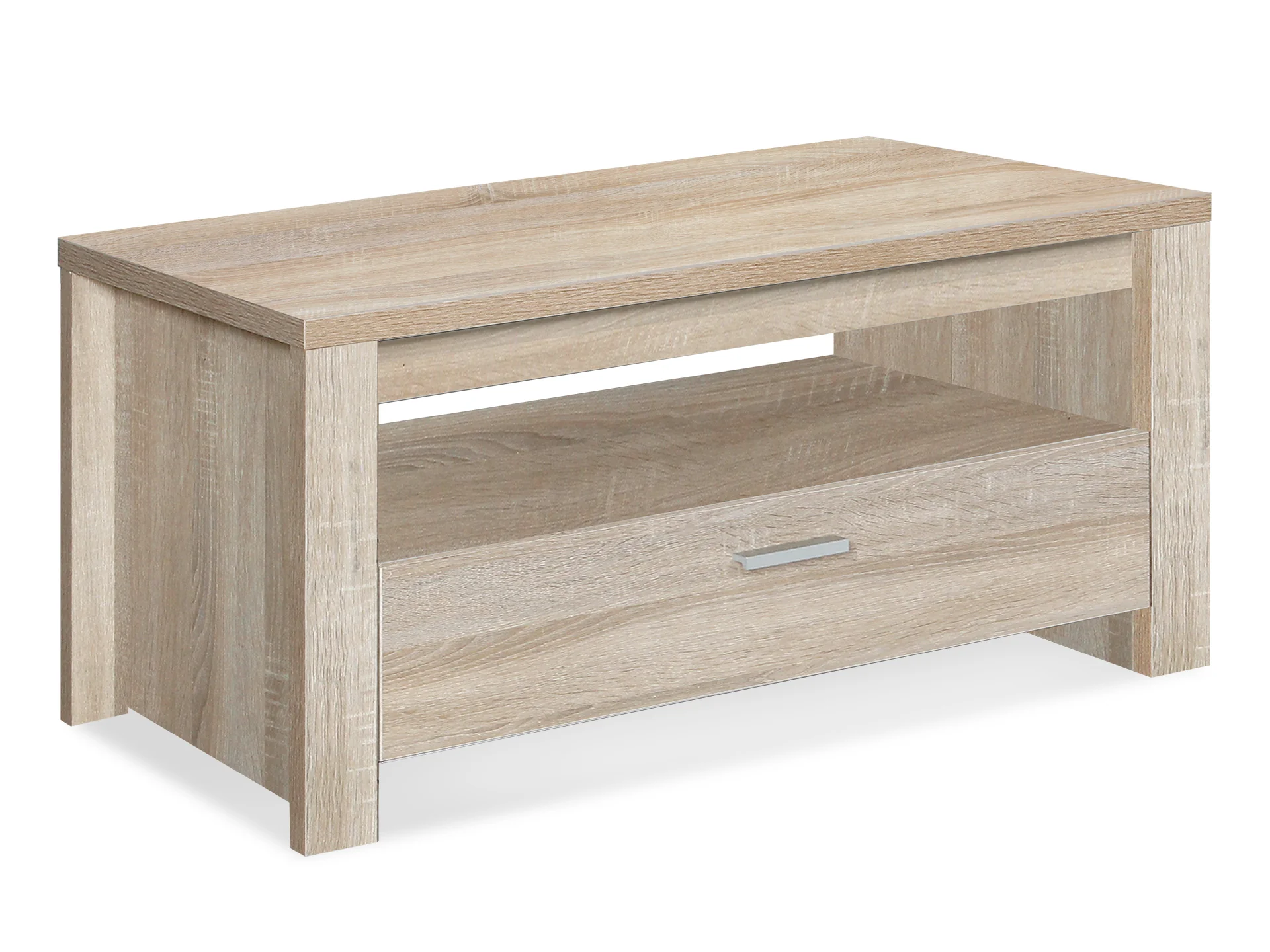 Sagano Coffee Table with Drawer - Oak - Image 2