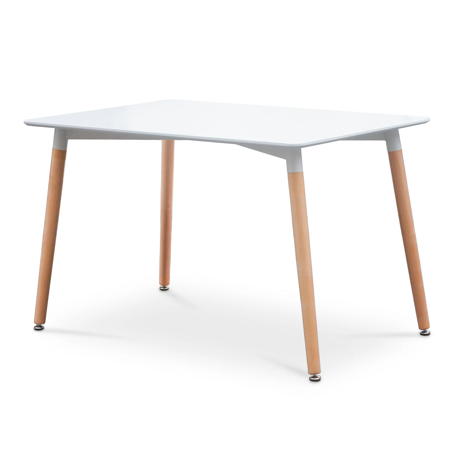 Sana Dining Table Rectangle 120 x 80cm - White - Image 8