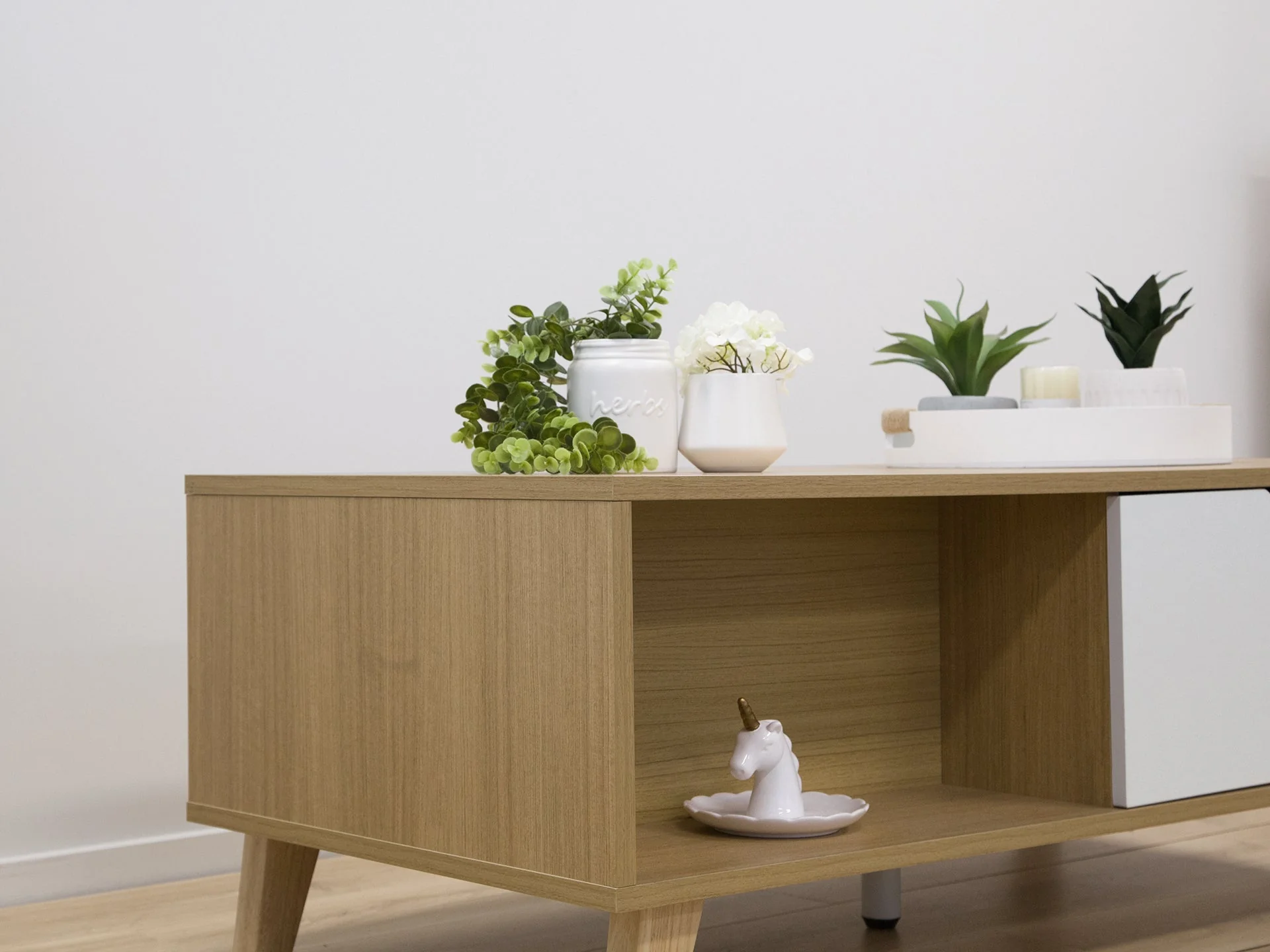 SCHERTZ Wooden Coffee Table - OAK - Image 2