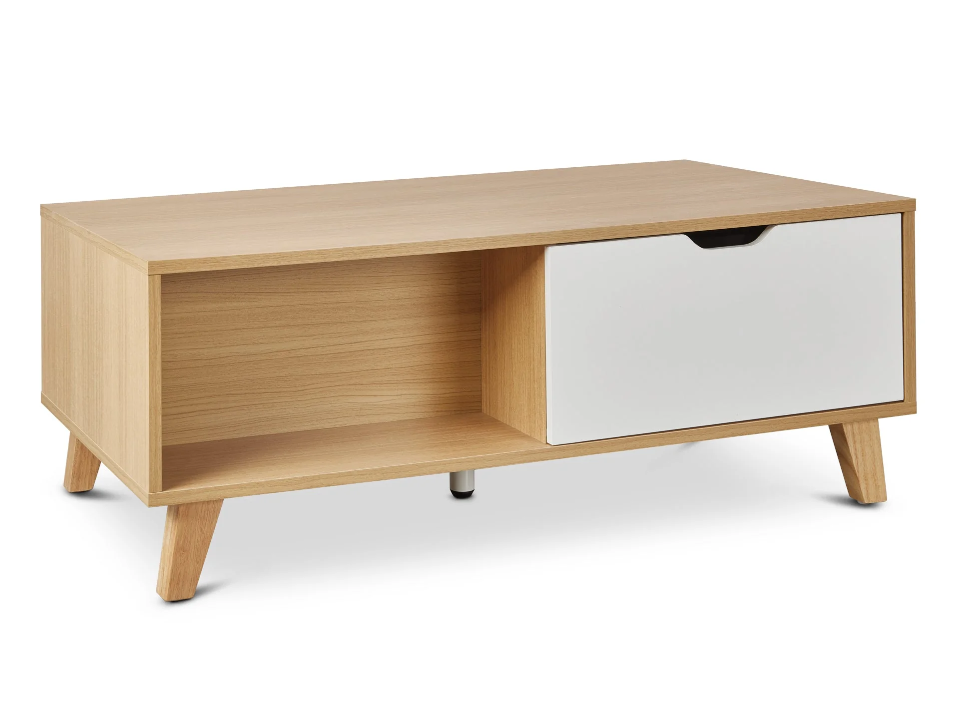 SCHERTZ Wooden Coffee Table - OAK - Image 4