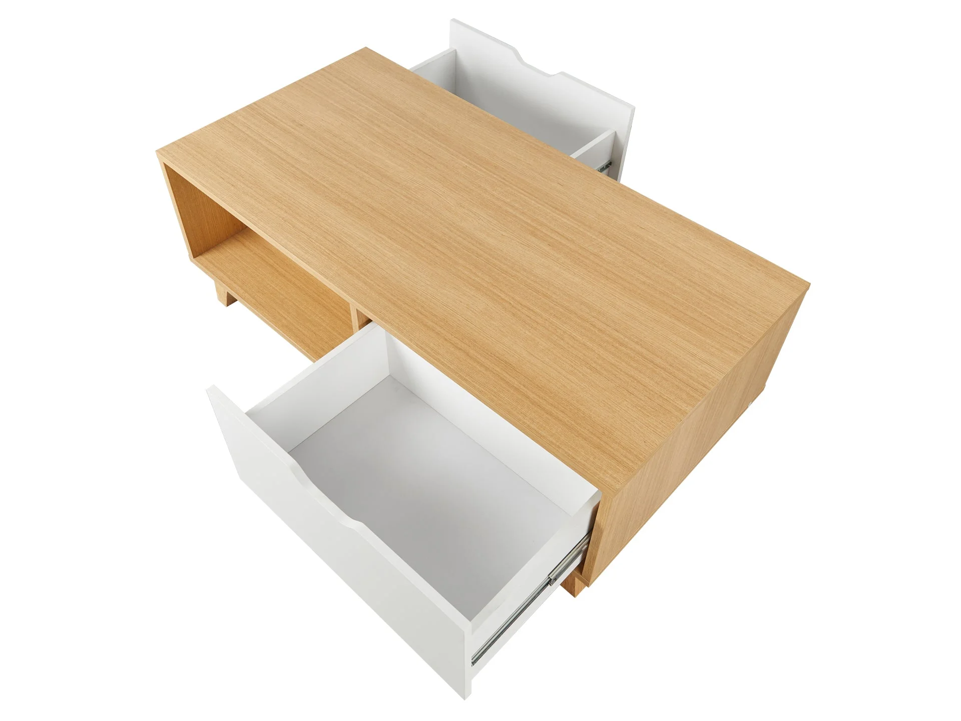 SCHERTZ Wooden Coffee Table - OAK - Image 5