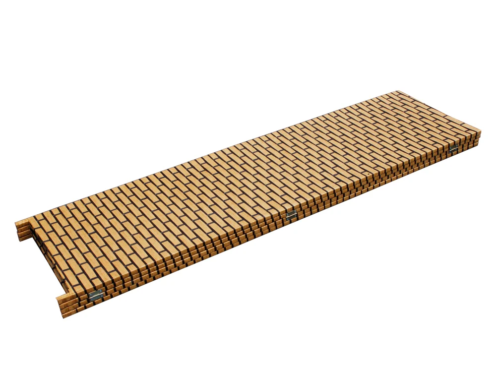 SEFTON 1.8M Rattan Room Divider Screen 4 Panels - RATTAN - Image 2