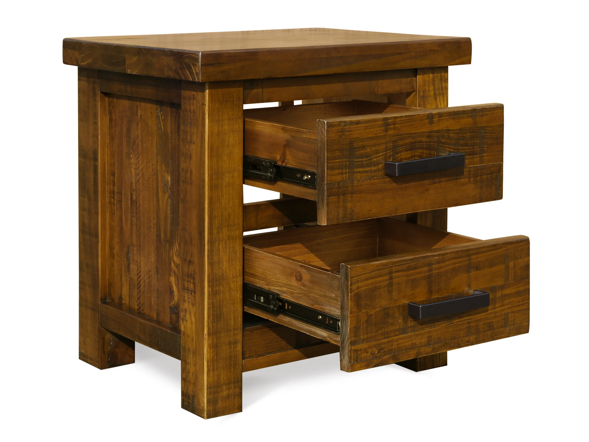 Settler Solid Wood Bedside Table - Lahsa - Image 4