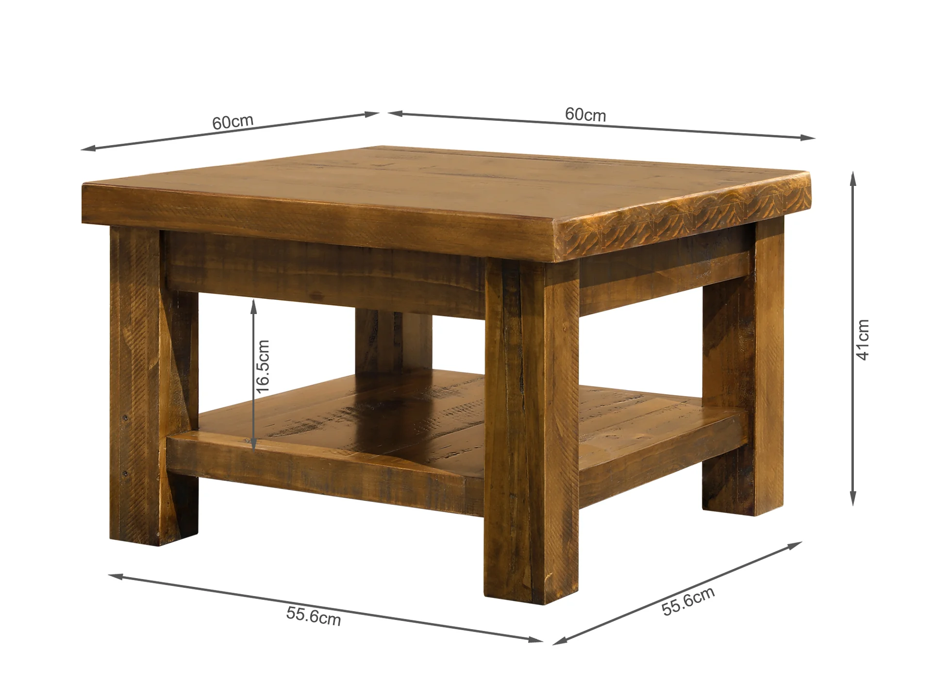 Settler Solid Wood Lamp Table - Lahsa - Image 5
