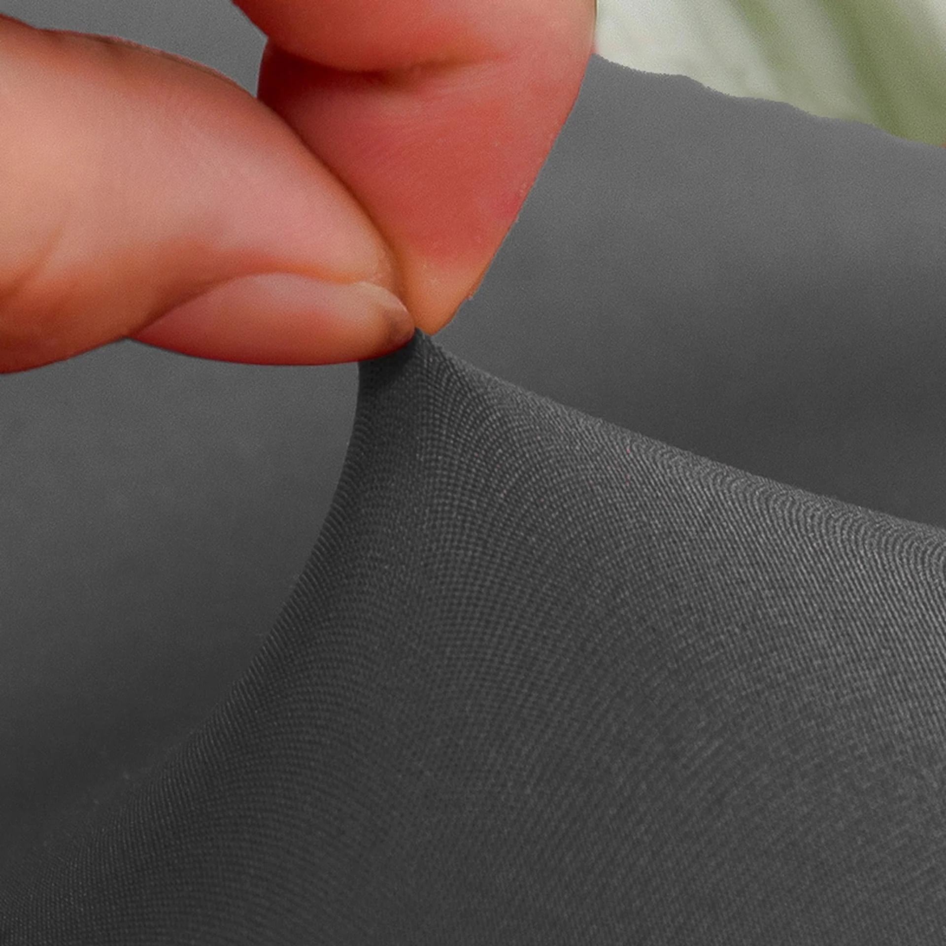 Single Seater Sofa Couch Cover 90-140cm - Grey - Image 3