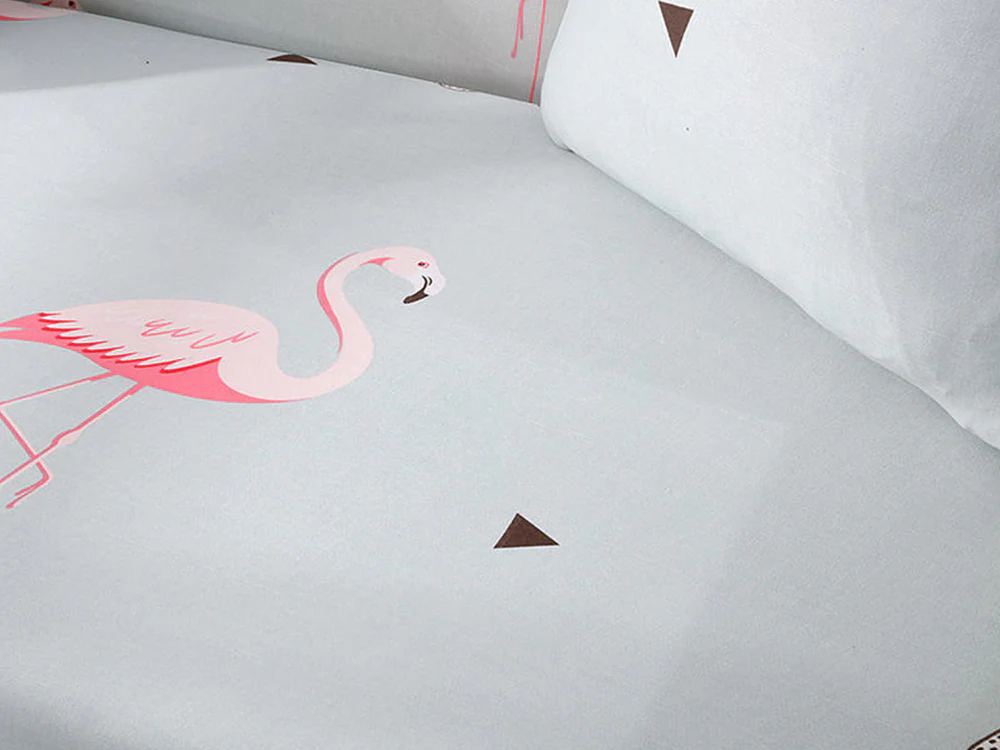 Single Sofa Cover Couch Cover 90-140cm - Flamingo - Image 3