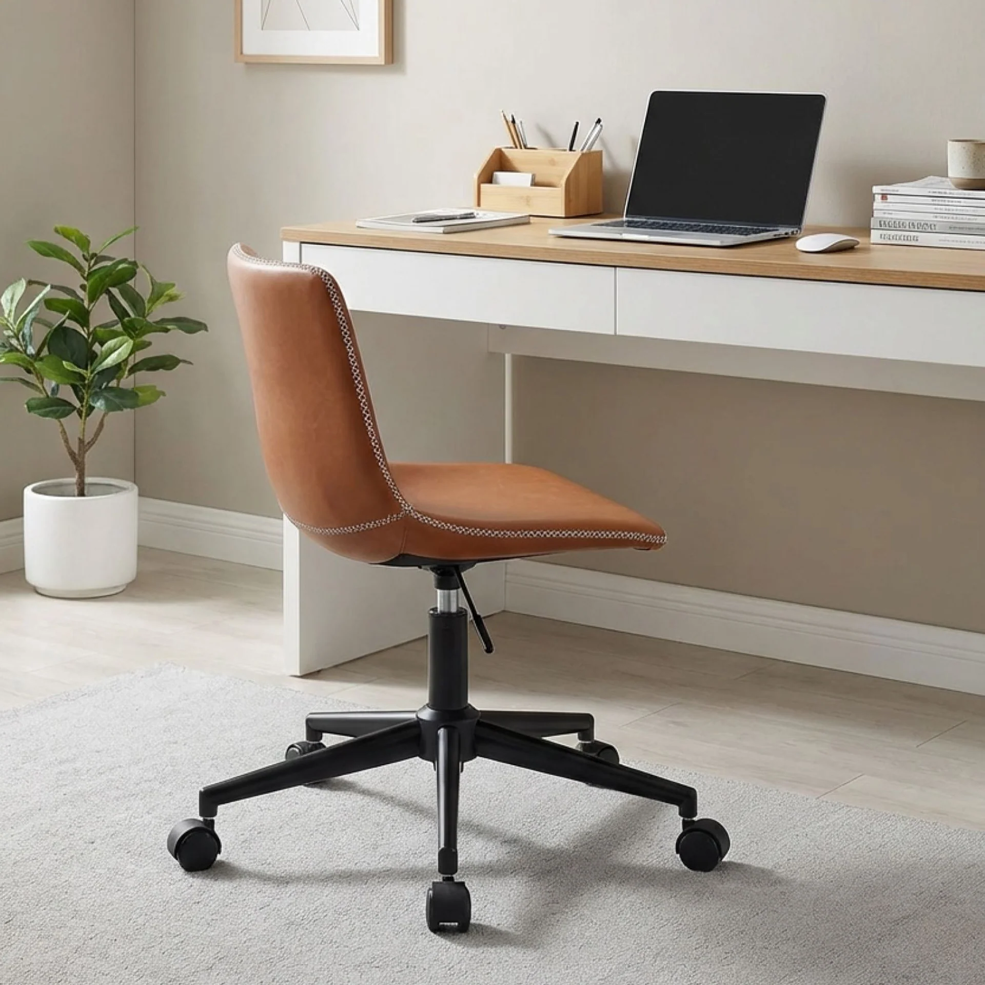 Skyler Office Chair - Tan - Image 4