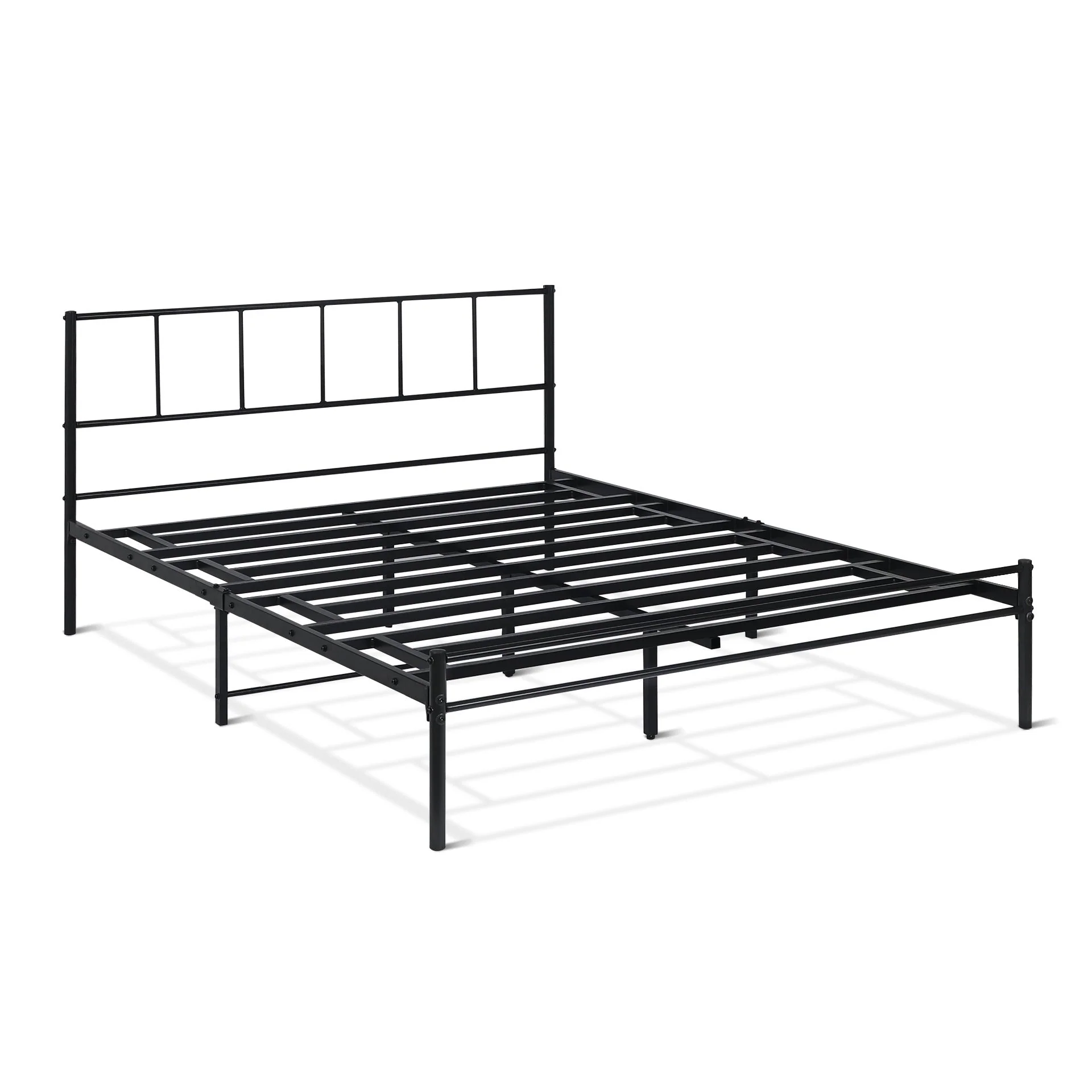 Sophia Queen Metal Bed Frame - Black - Image 9