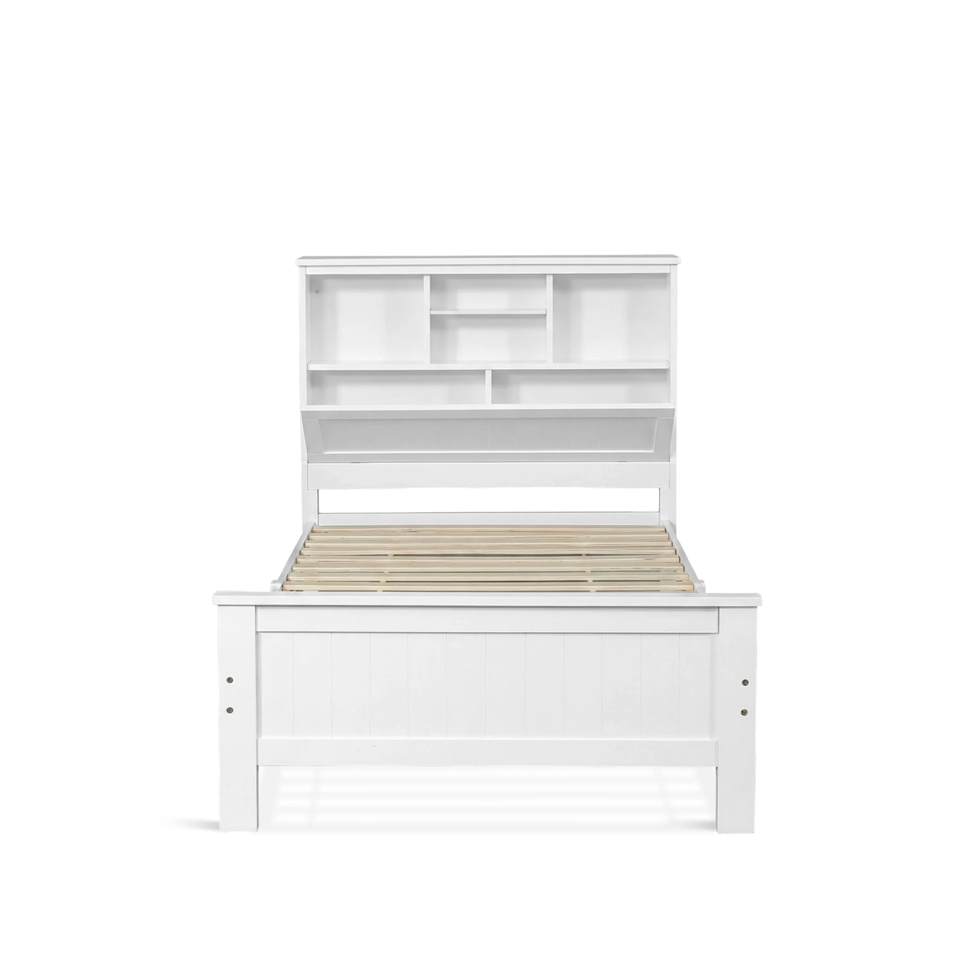 Sprout King Single Wooden Bed Frame - White - Image 10