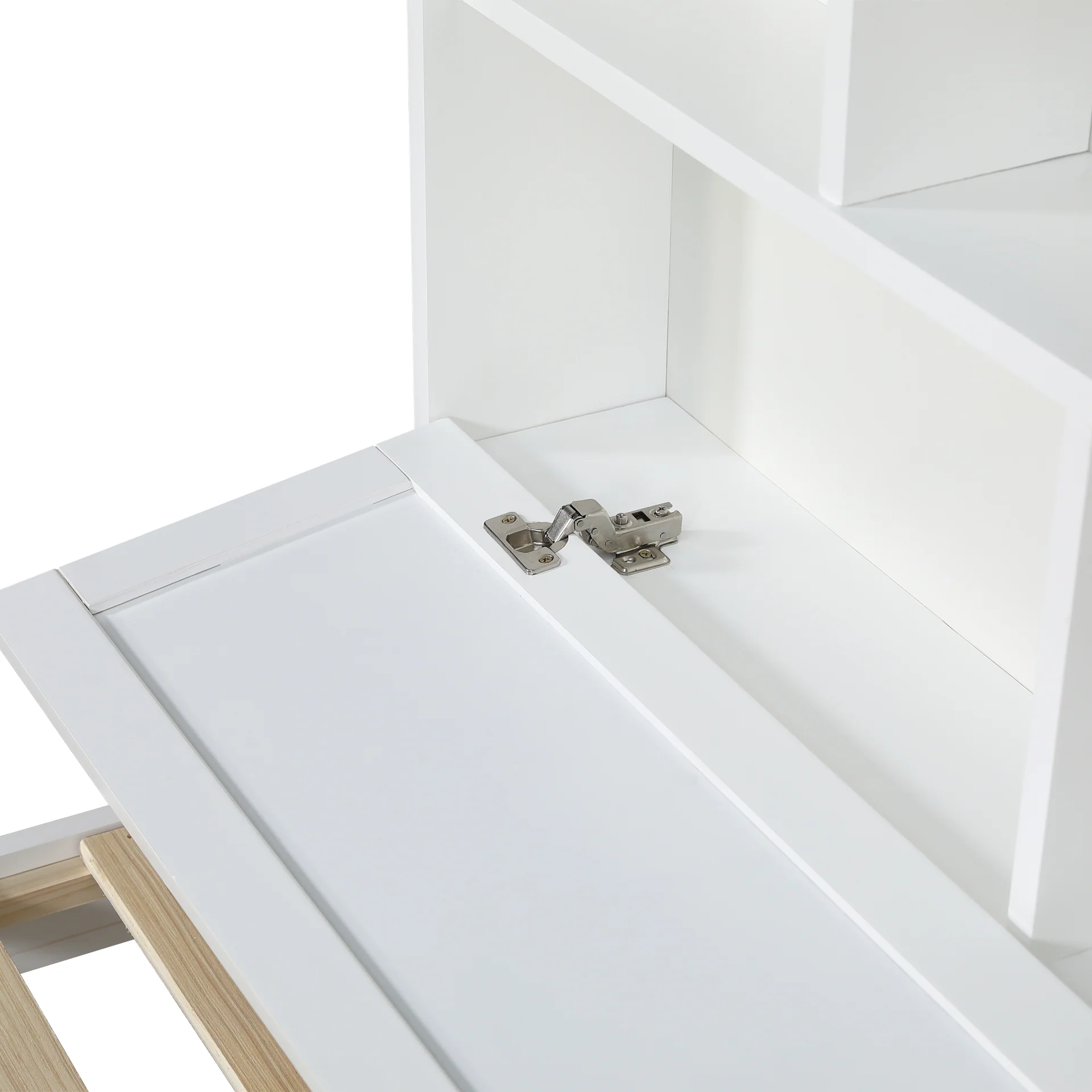 Sprout King Single Wooden Bed Frame - White - Image 12