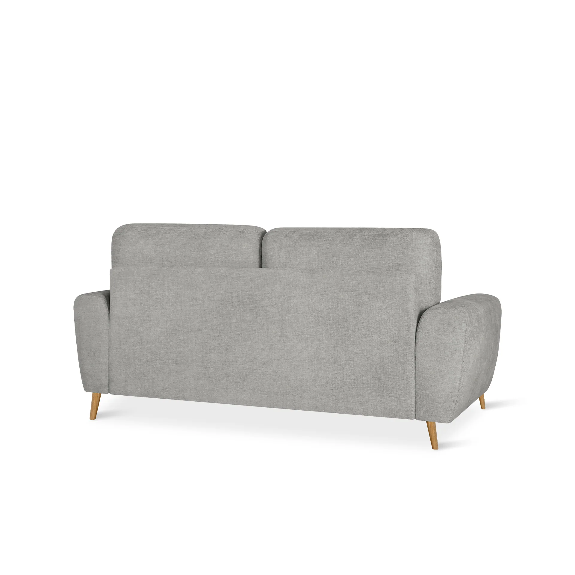 Suki Linen 2 Seater Sofa - Grey - Image 12