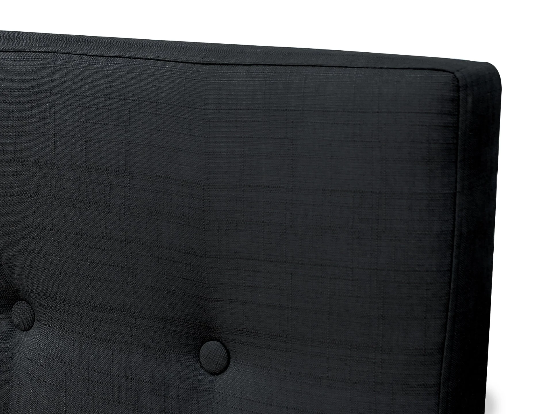 Susan King Fabric Upholstered Headboard - BLACK - Image 6