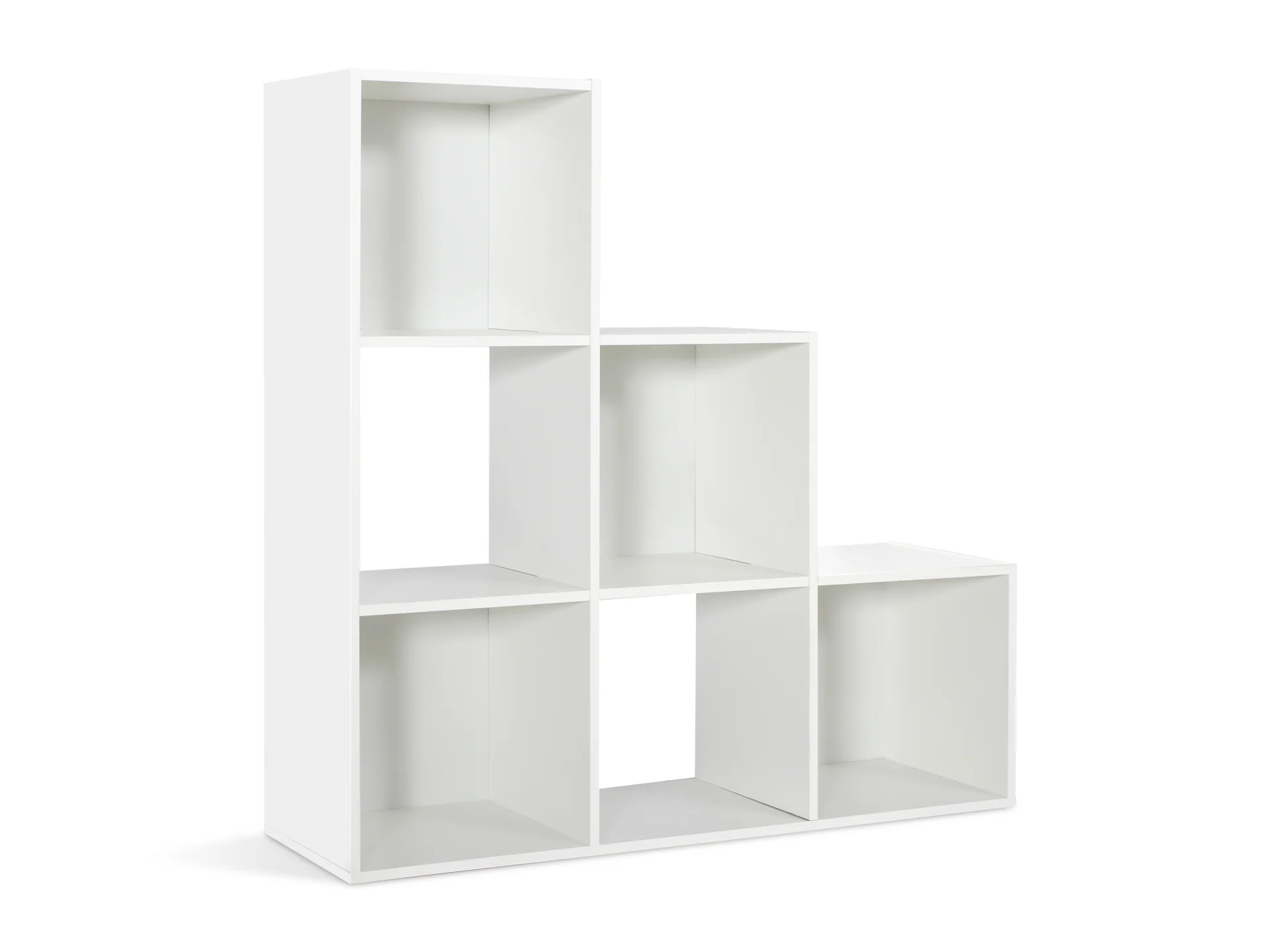 Tana 6 Cube Square Bookshelf - White - Image 3