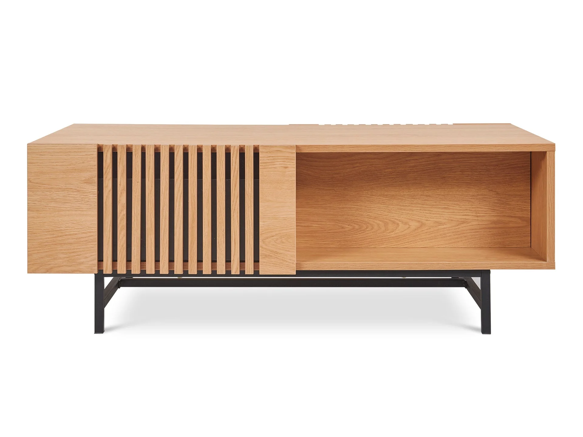 TARKINE Wooden Coffee Table - OAK - Image 5
