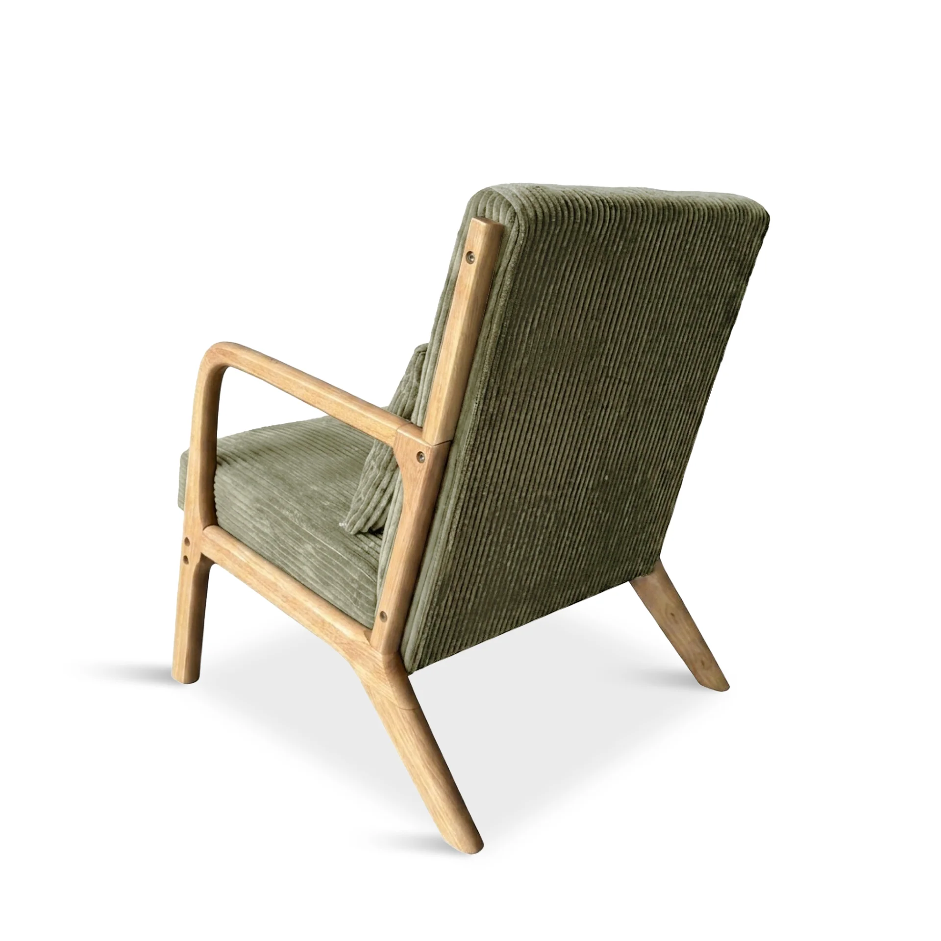 Taru Velvet Armchair - Green - Image 10