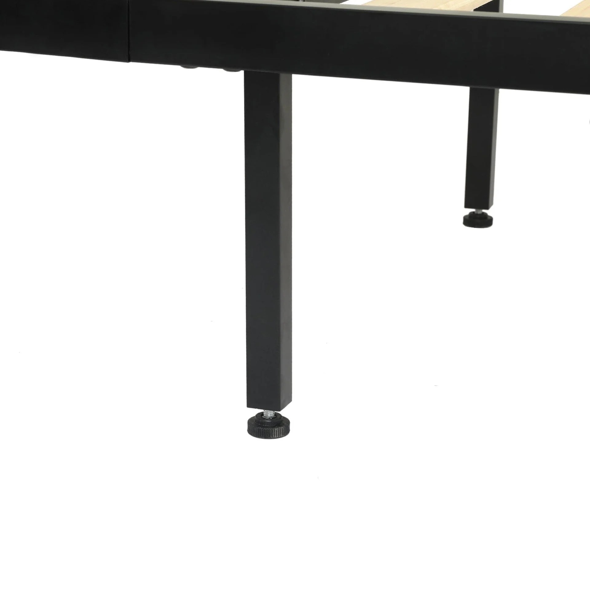 Taylor King Single Metal Bed Frame - Black - Image 14