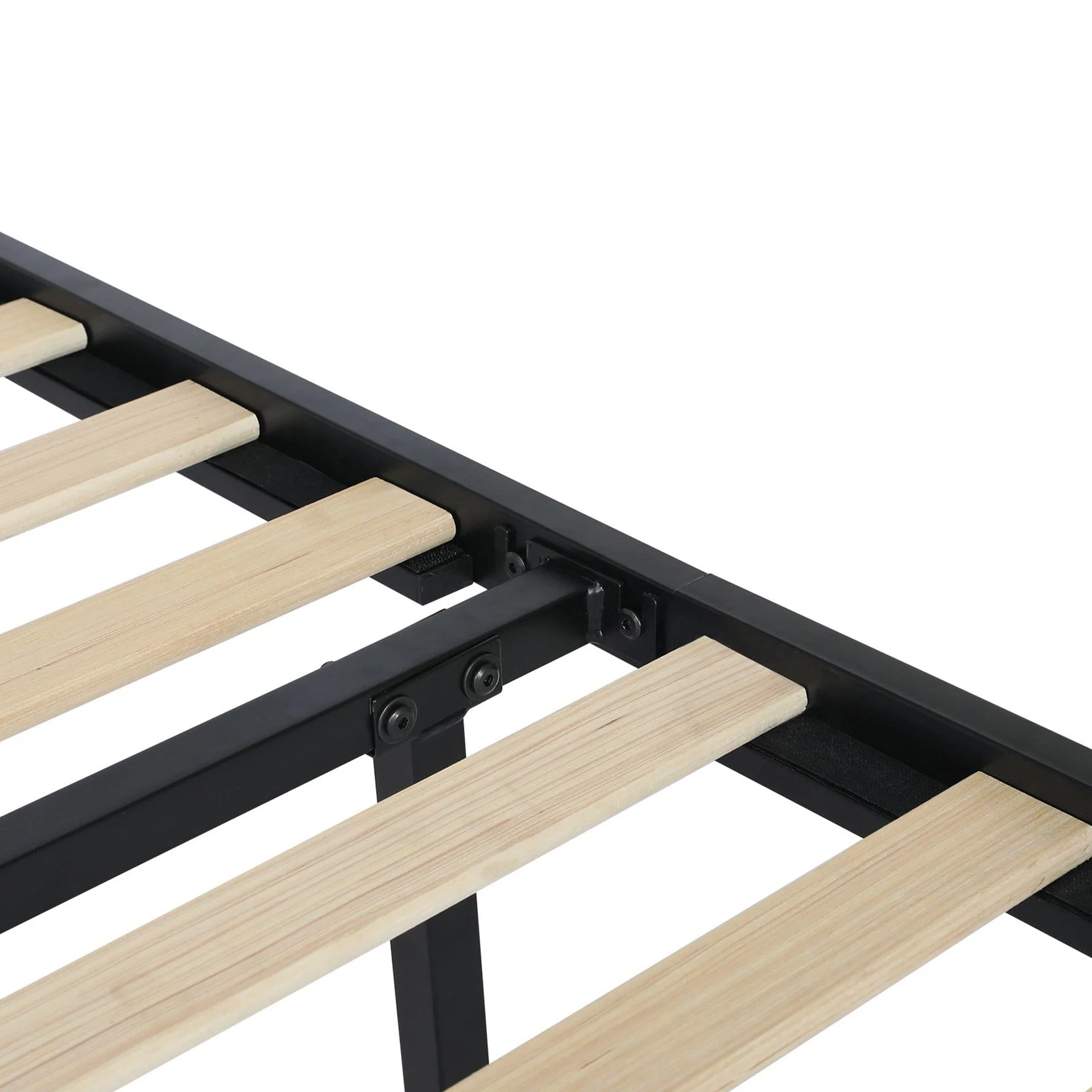 Taylor Single Metal Bed Frame - Black - Image 11