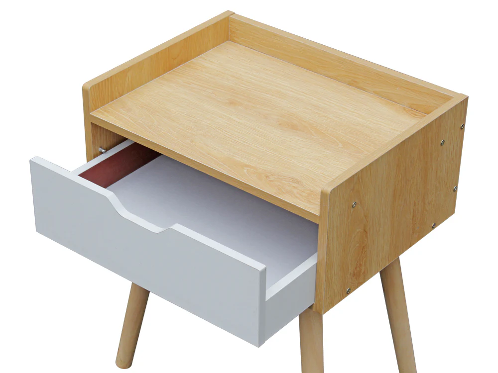 TOMI Bedside Table - OAK - Image 6