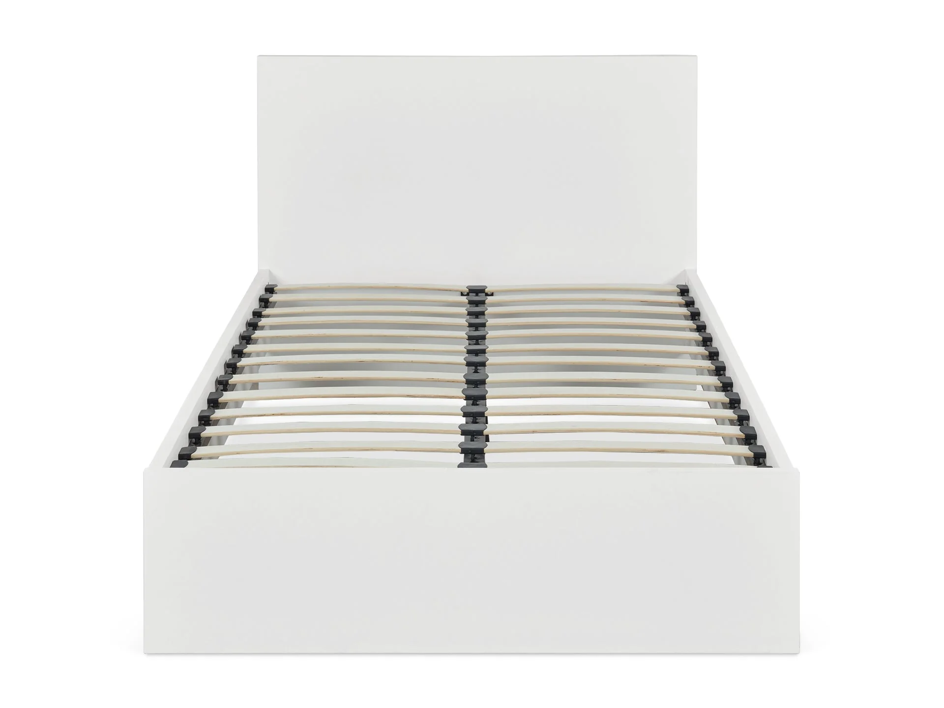 TONGASS King Single Wooden Bed - WHITE - Image 4