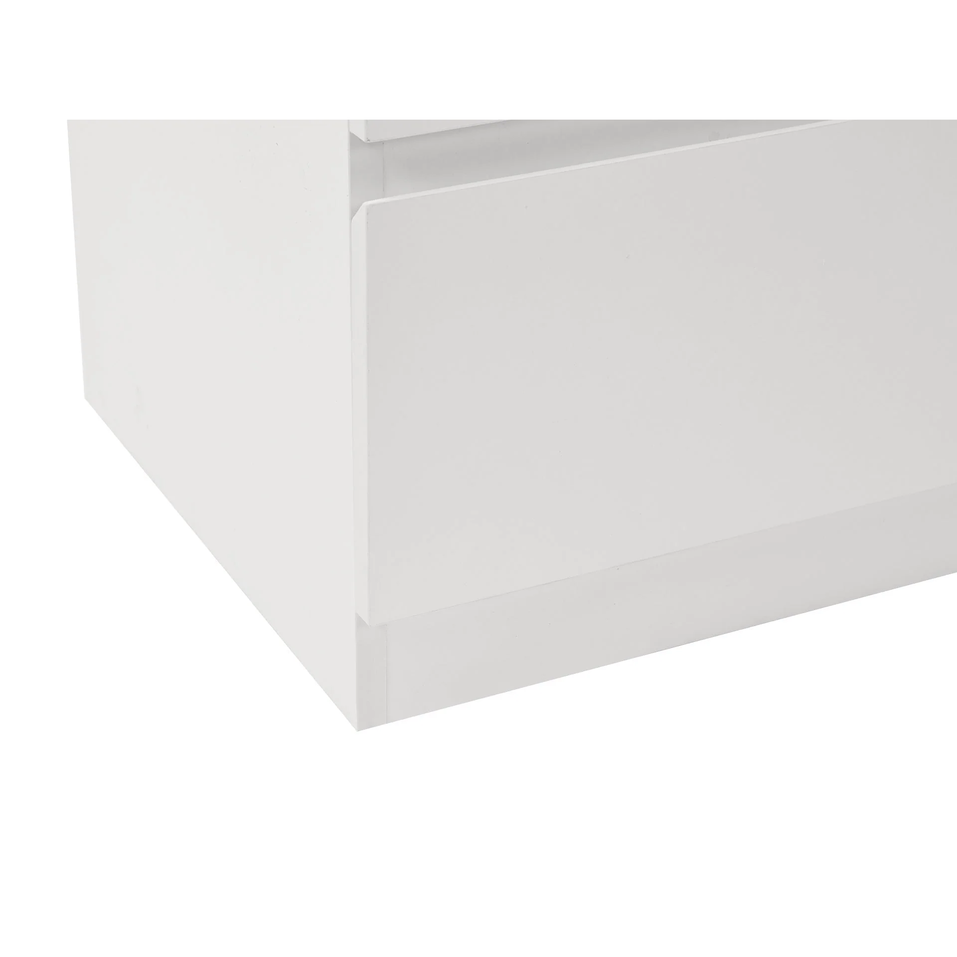 Tongass Wooden Tallboy 5 Drawers - White - Image 9