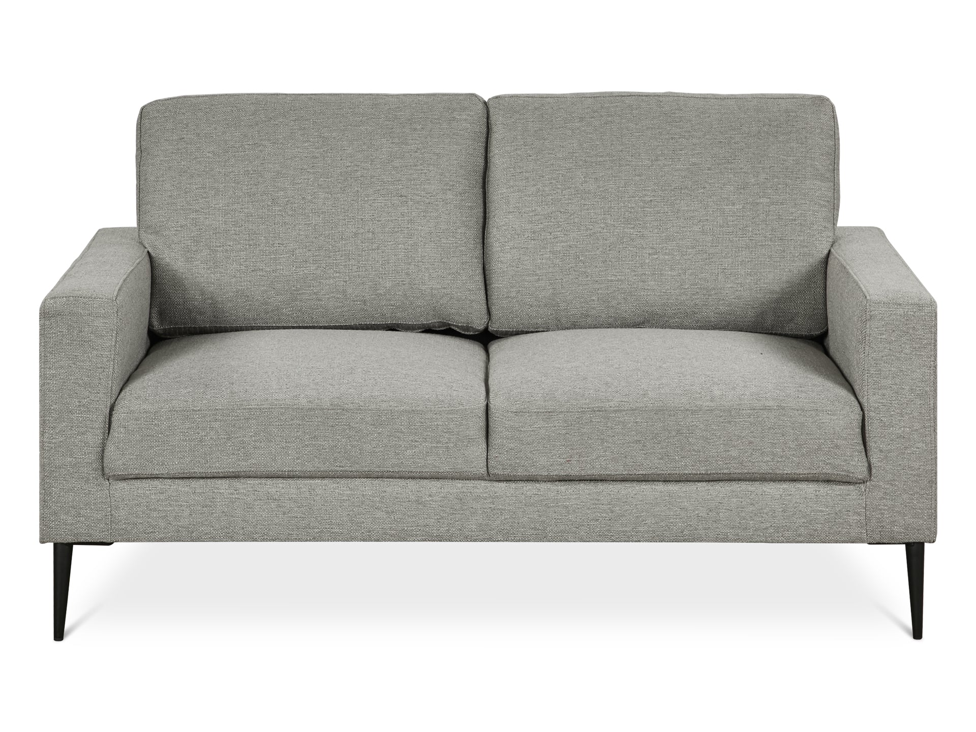 TORONTO 2 Seater Fabric Sofa - LIGHT GREY - Image 3