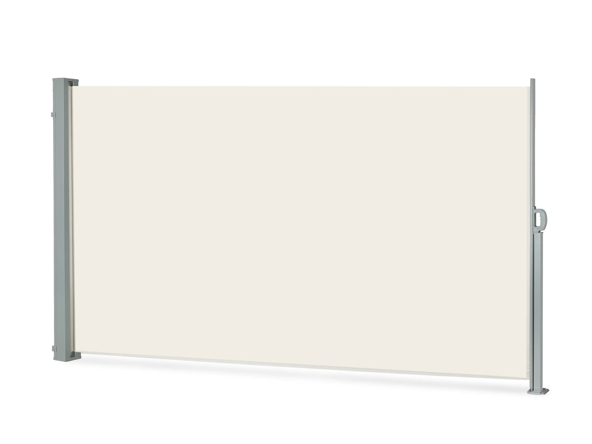 Toughout 1.6m x 3m Retractable Side Awning Screen Shade - Beige - Image 3