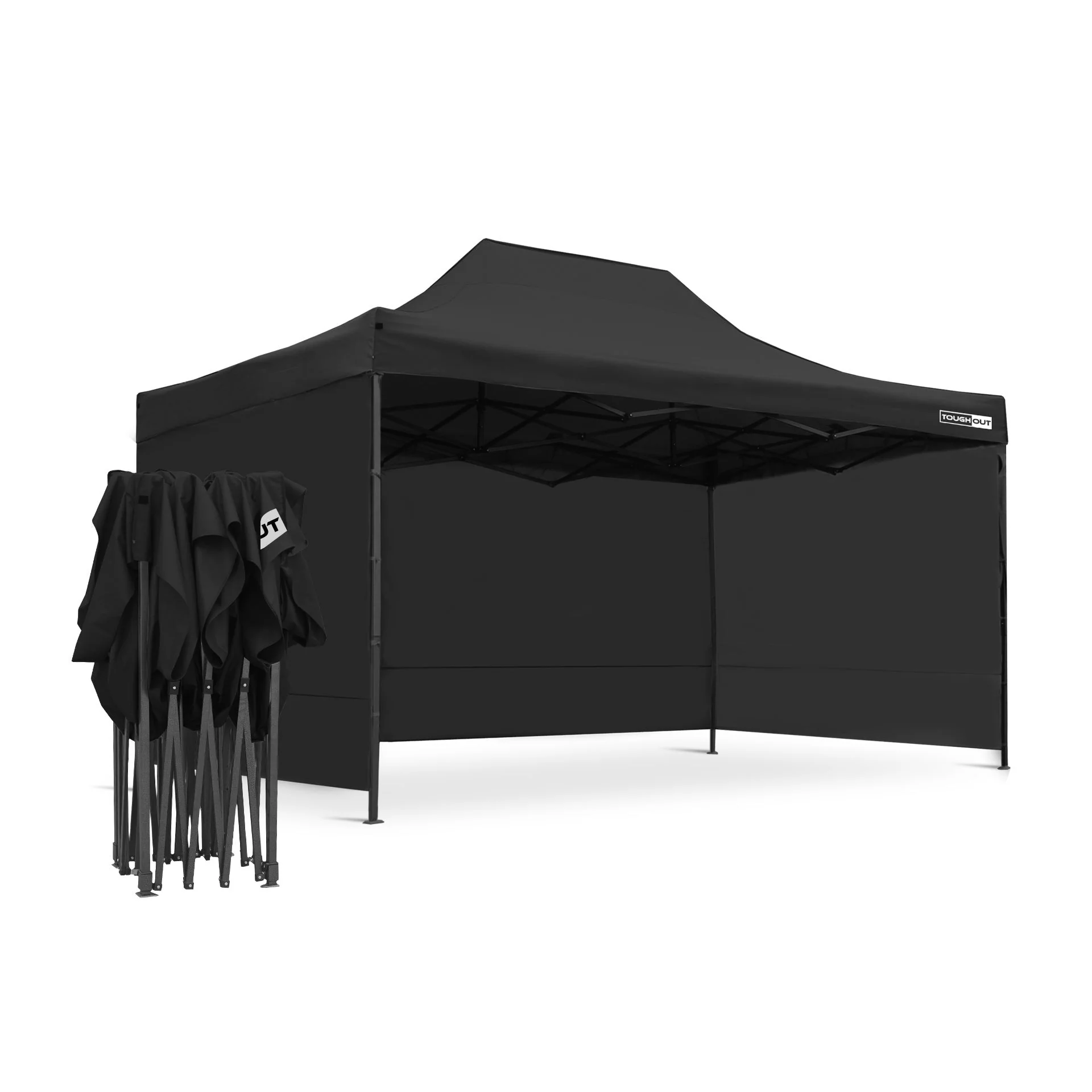 Toughout Breeze Gazebo 3 x 4.5m - Black - Image 14