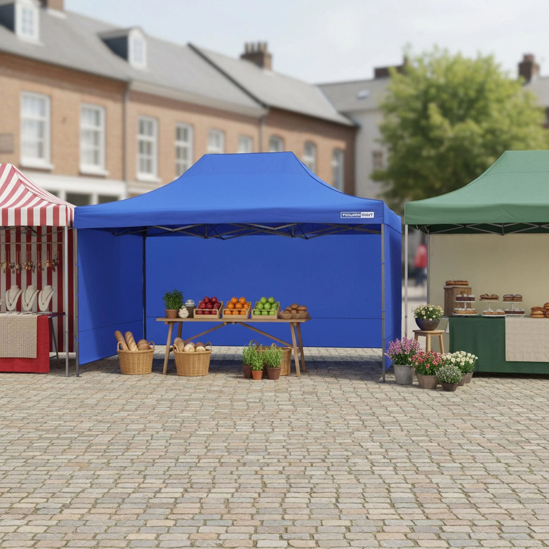 Toughout Breeze Gazebo 3 x 4.5m - Blue - Image 9