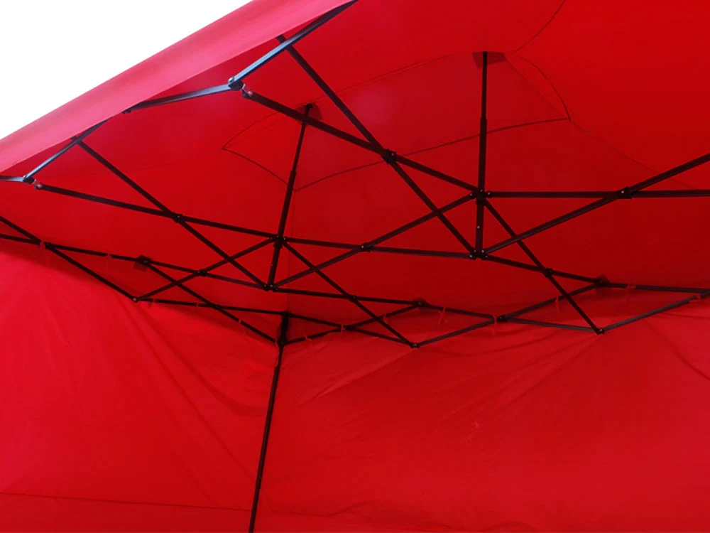 TOUGHOUT Breeze Gazebo RED 3x4.5M with 3 Side Walls - Image 4