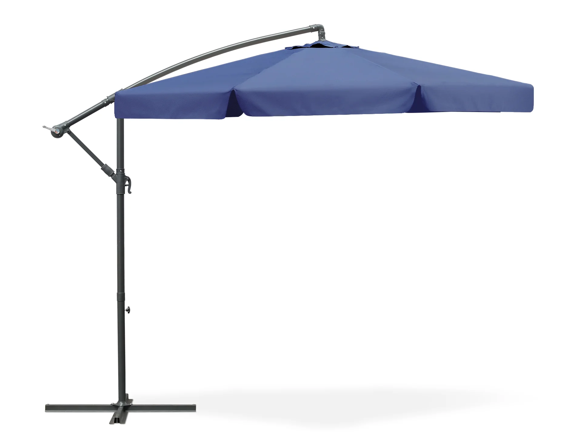 Toughout Puriri Outdoor Cantilever Umbrella 3m - Navy - Image 2