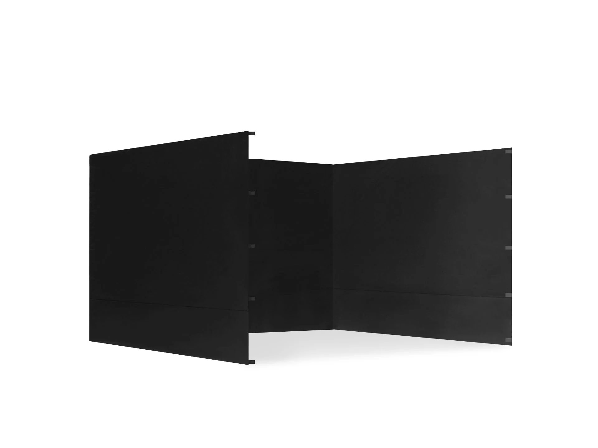 Toughout Thunderstorm Gazebo Side Wall 3x3m - Black - Image 2
