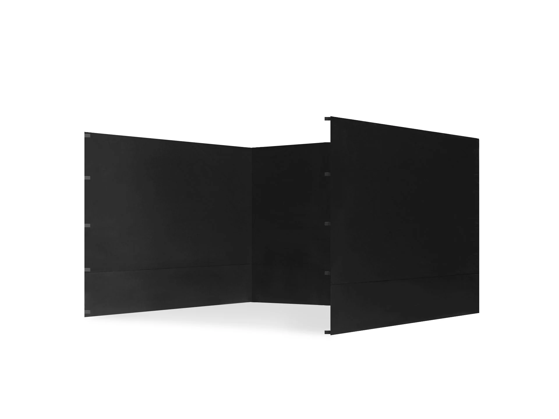 Toughout Thunderstorm Gazebo Side Wall 3x3m - Black - Image 4