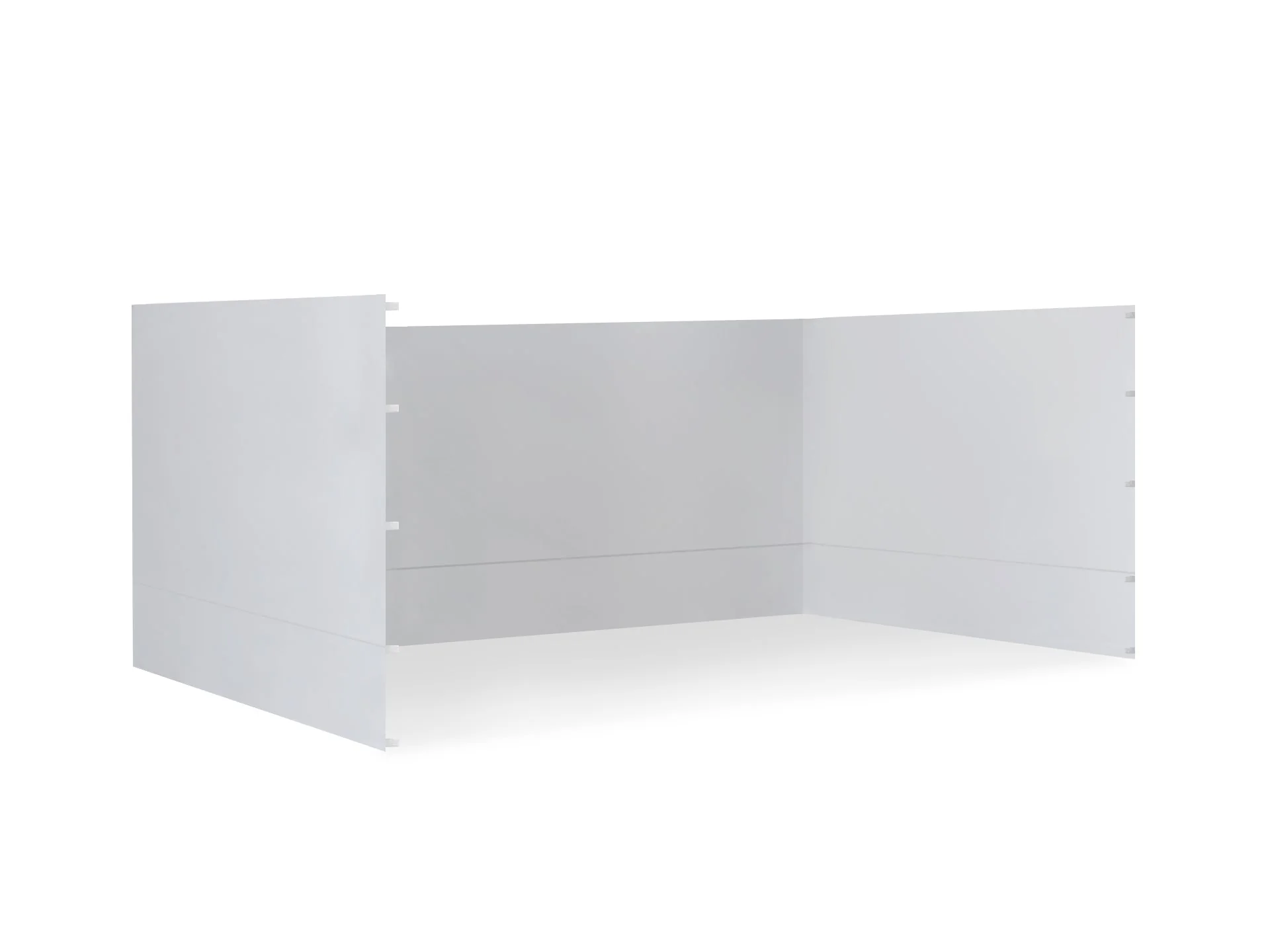 Toughout Thunderstorm Gazebo Side Wall 3x4.5m - White - Image 2