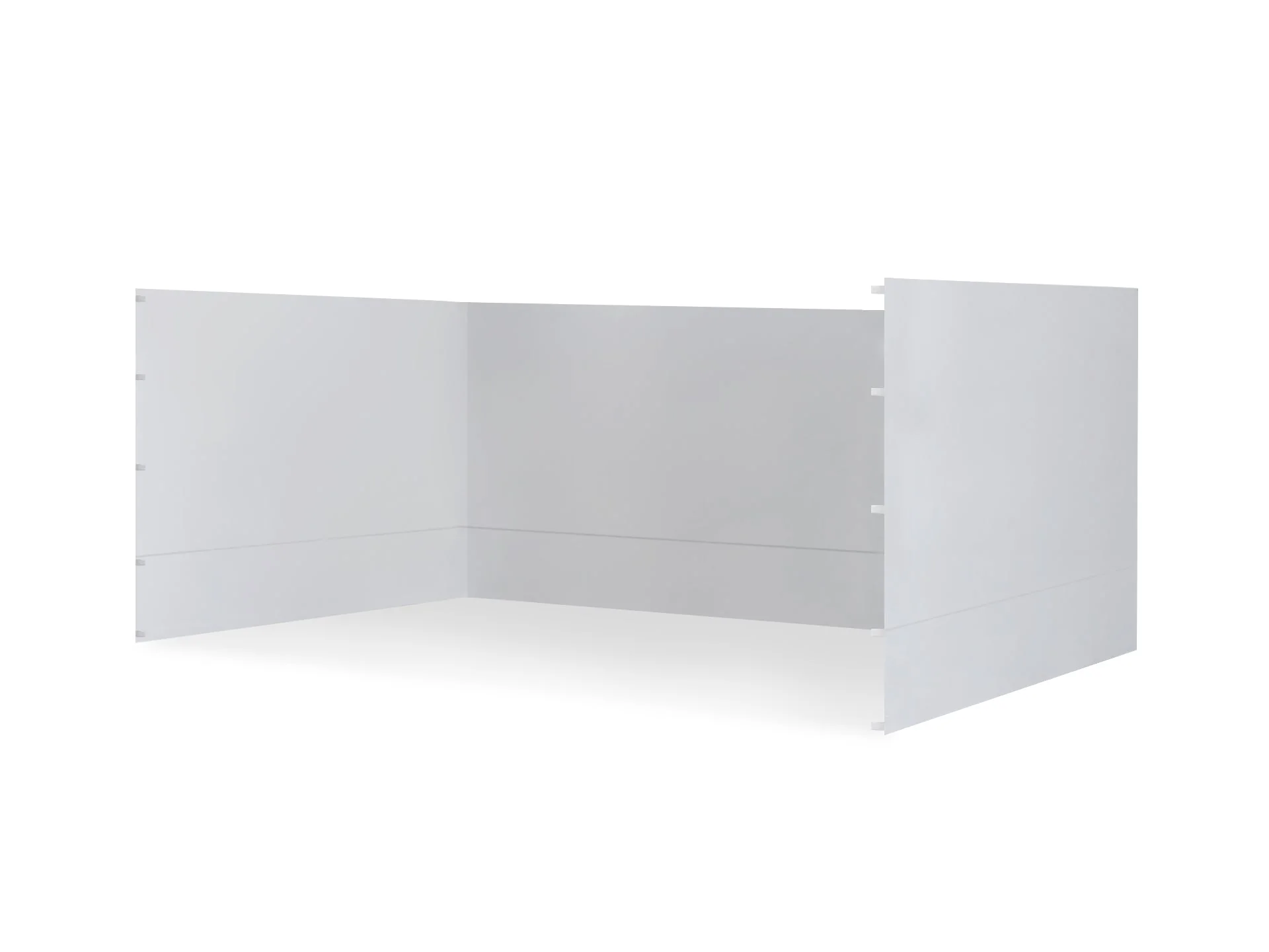 Toughout Thunderstorm Gazebo Side Wall 3x4.5m - White - Image 4