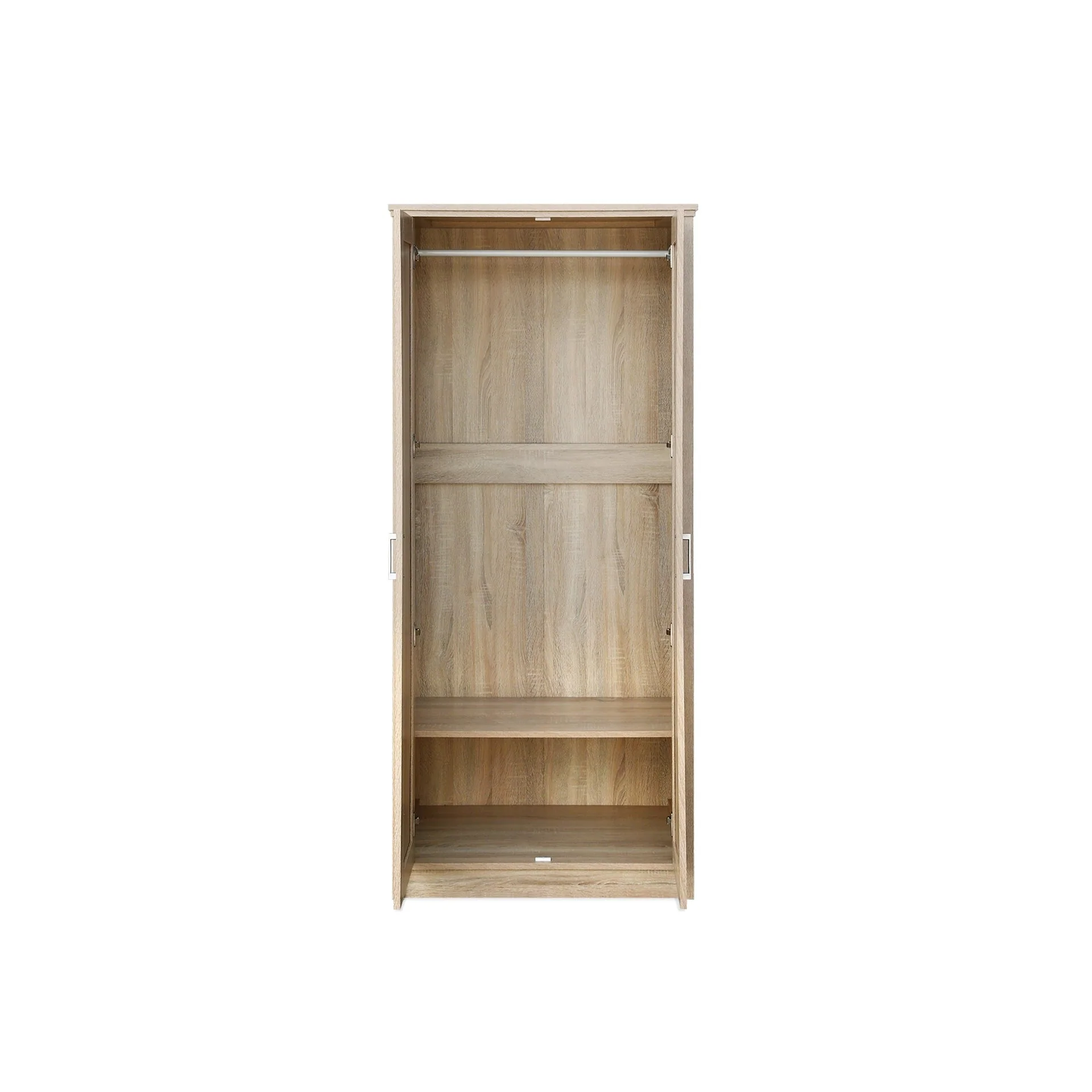 Trace 2 Door Wardrobe - Oak - Image 5
