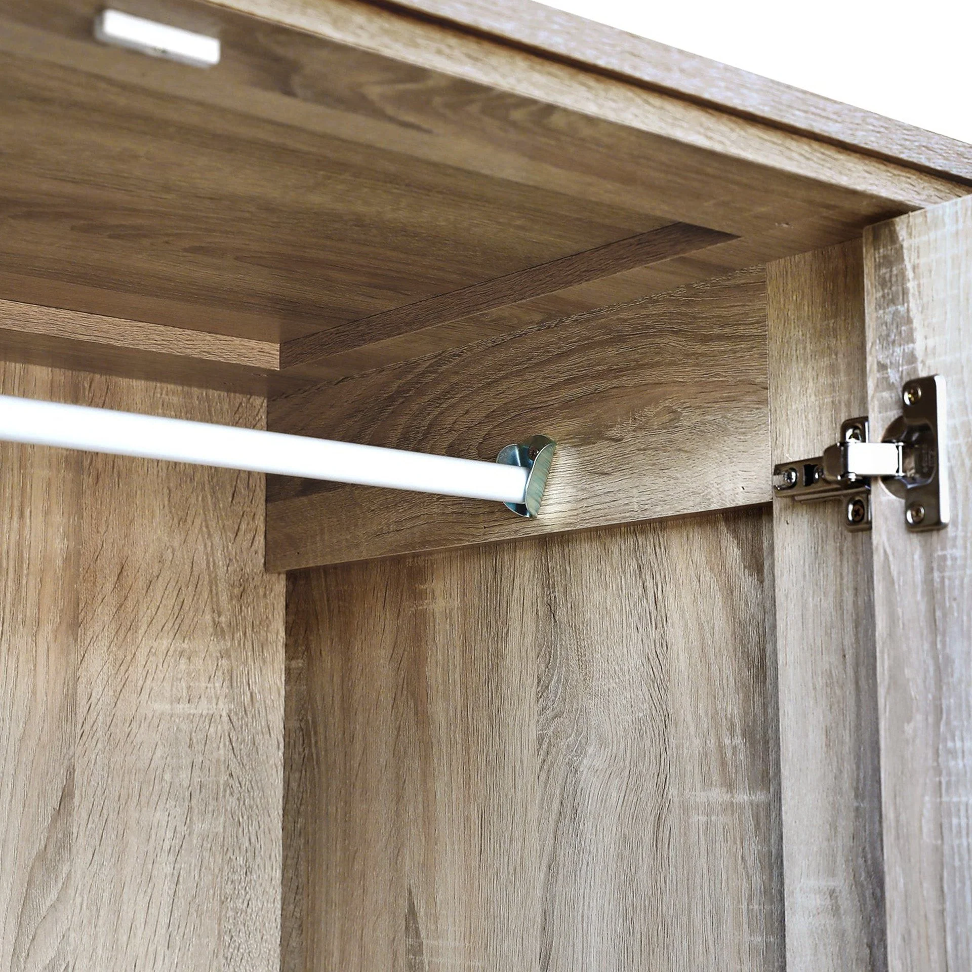 Trace 2 Door Wardrobe - Oak - Image 7