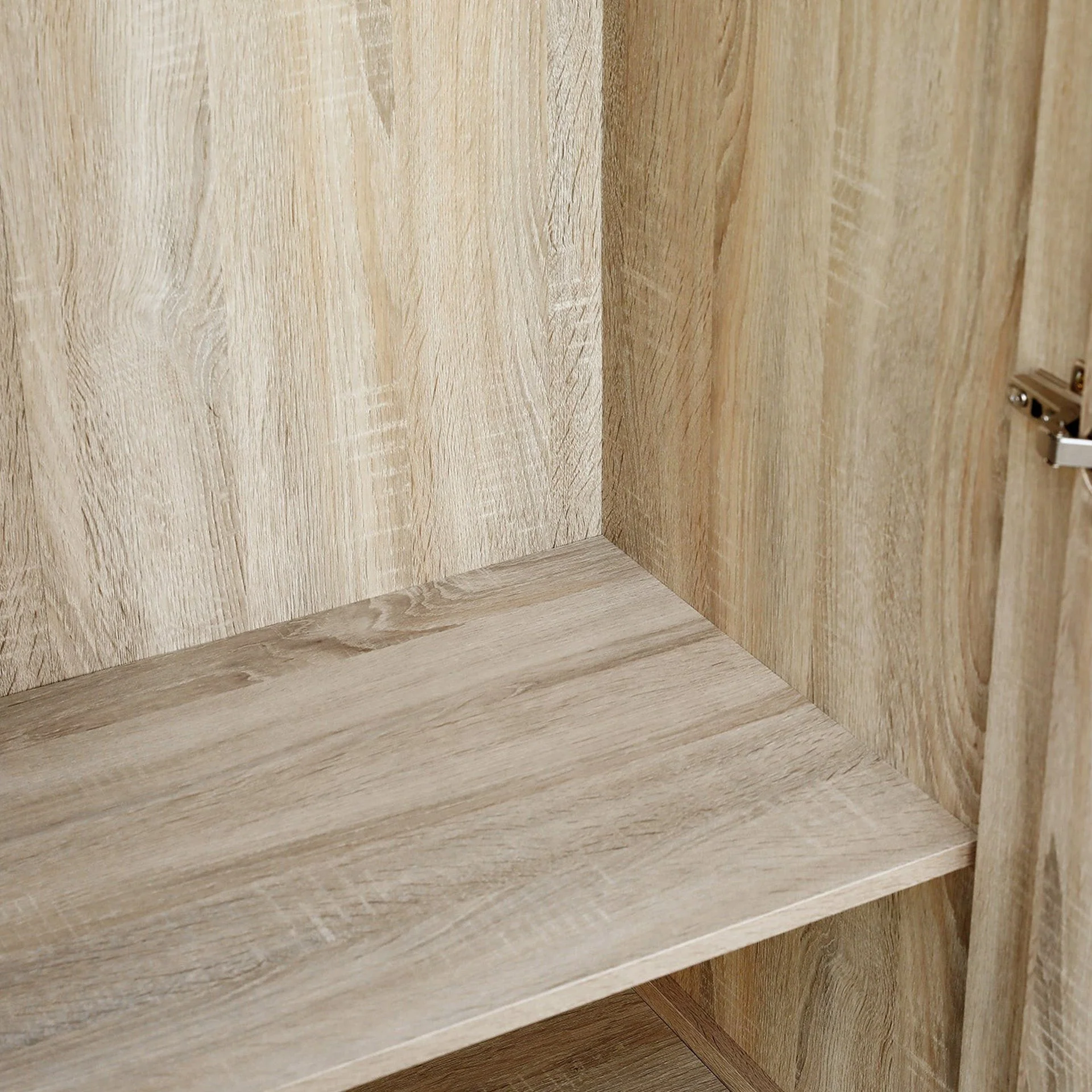 Trace 2 Door Wardrobe - Oak - Image 8